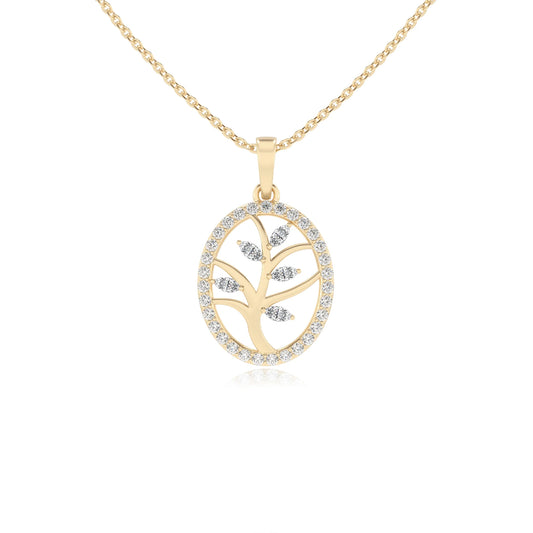 lab grown moissanite marquise infinity necklaces in yellow gold