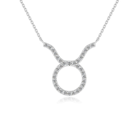 lab grown moissanite round necklaces in platinum