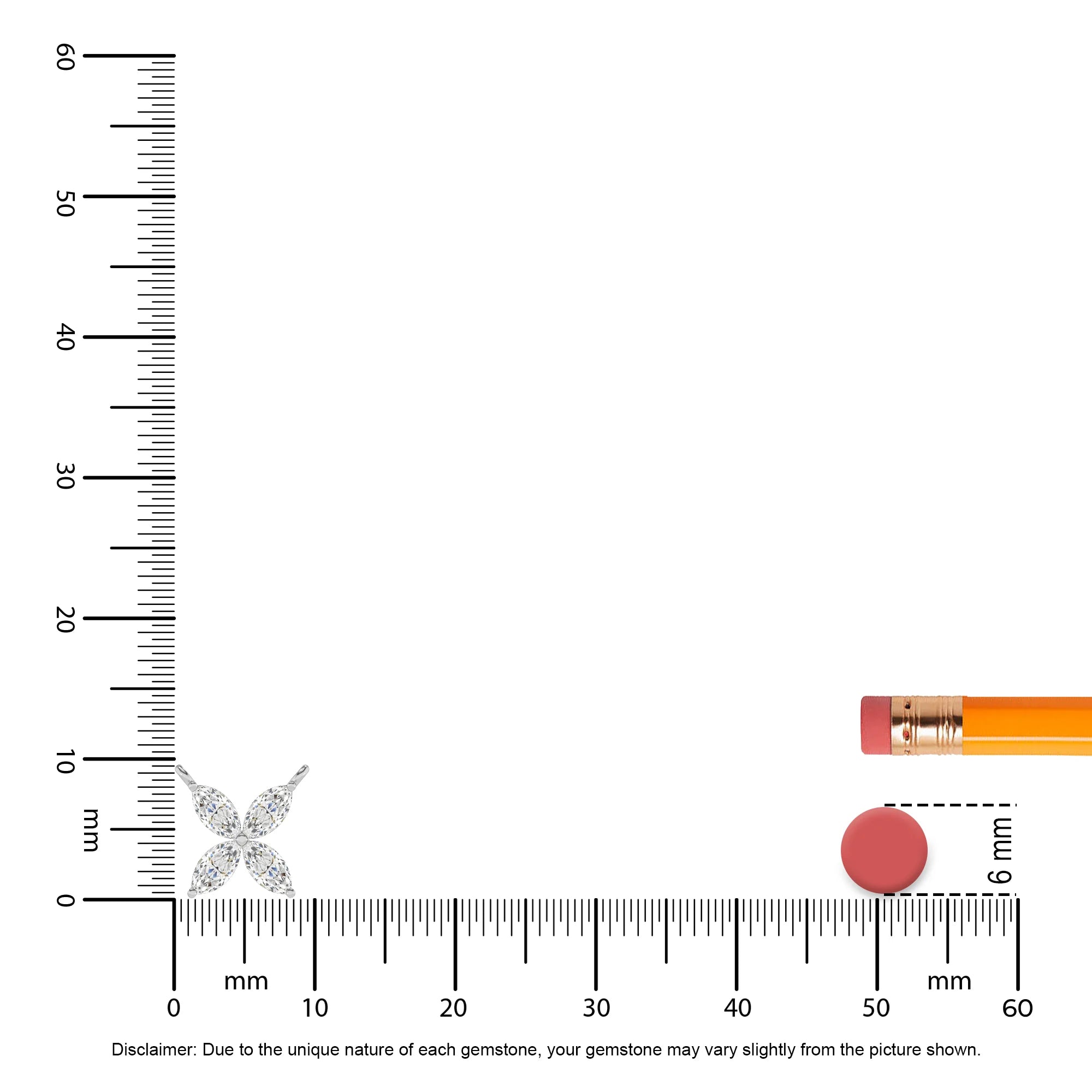 lab grown moissanite marquise infinity necklaces in sterling silver
