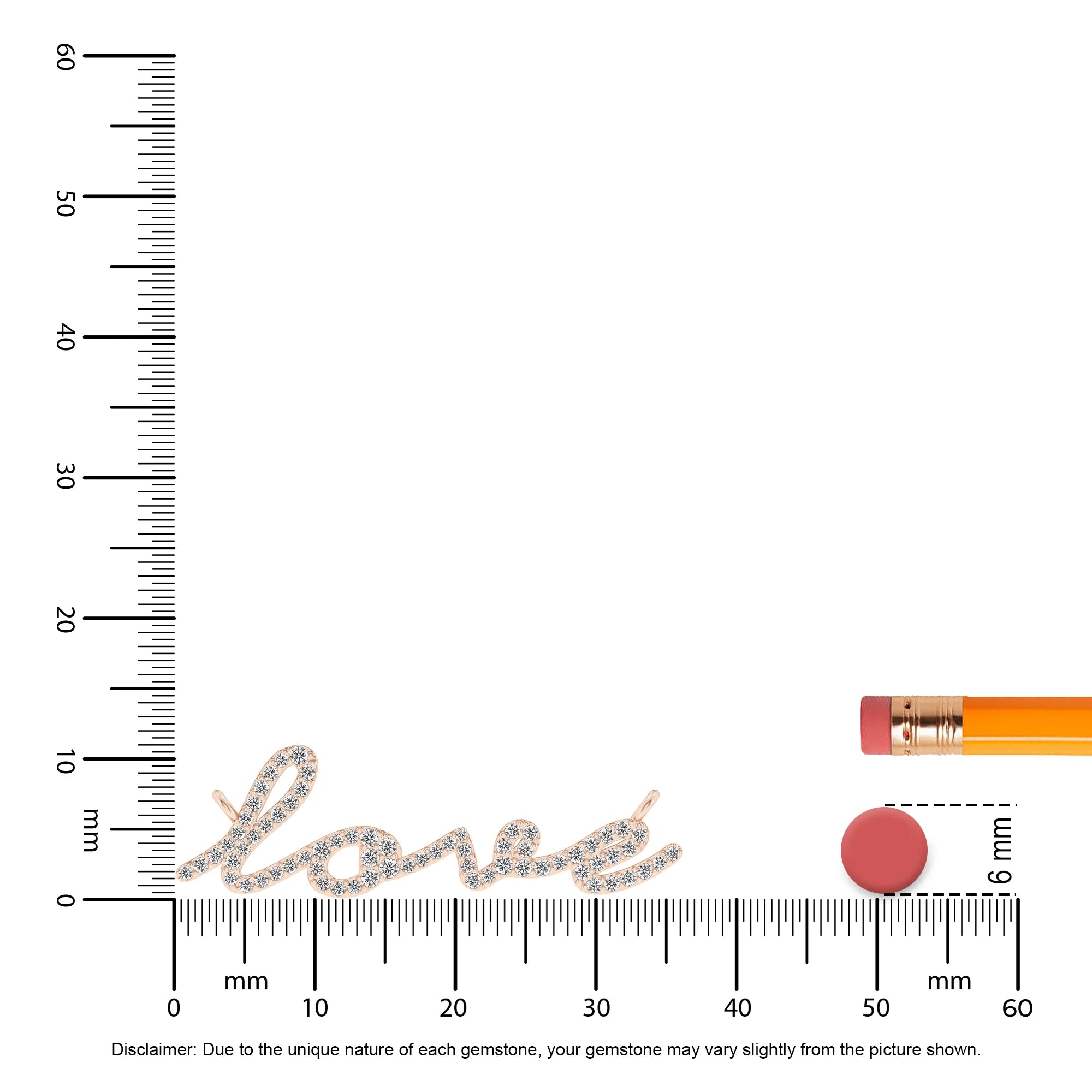 lab grown diamond round infinity necklaces in rose gold