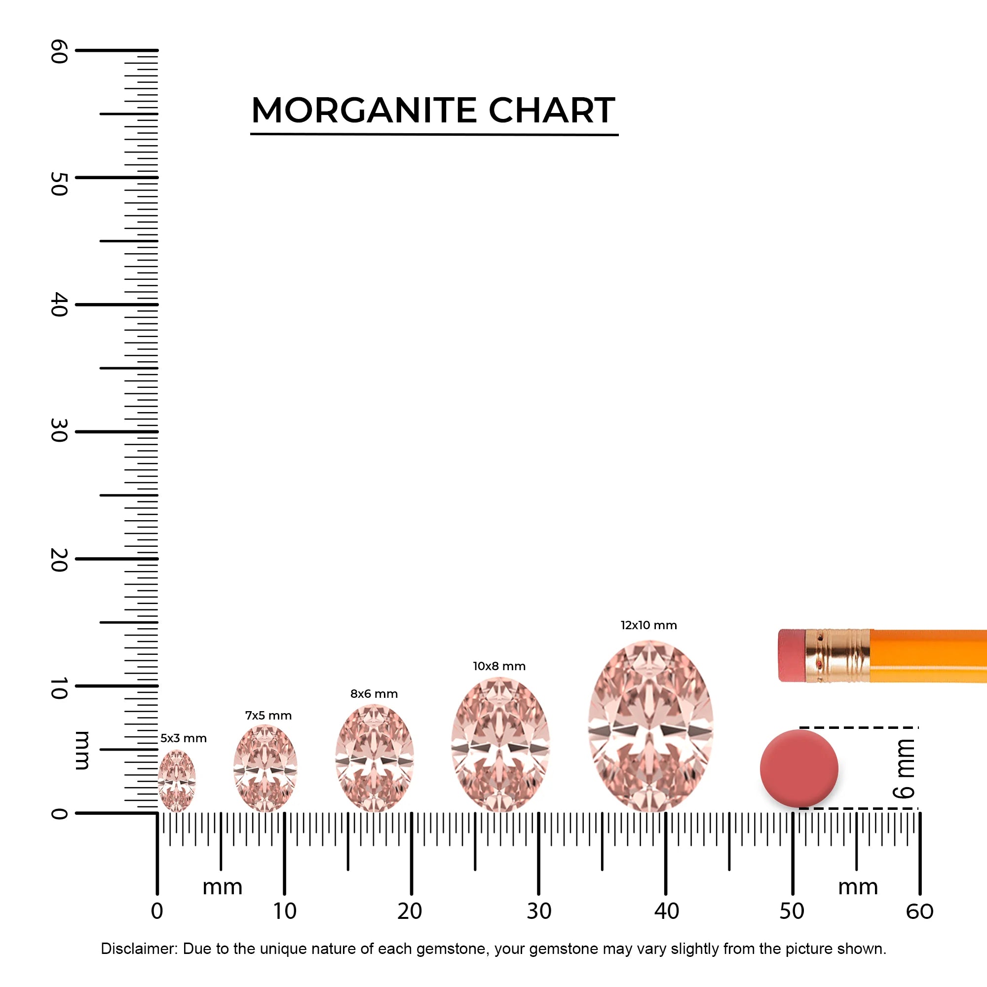 lab grown morganite oval halo necklaces in white gold