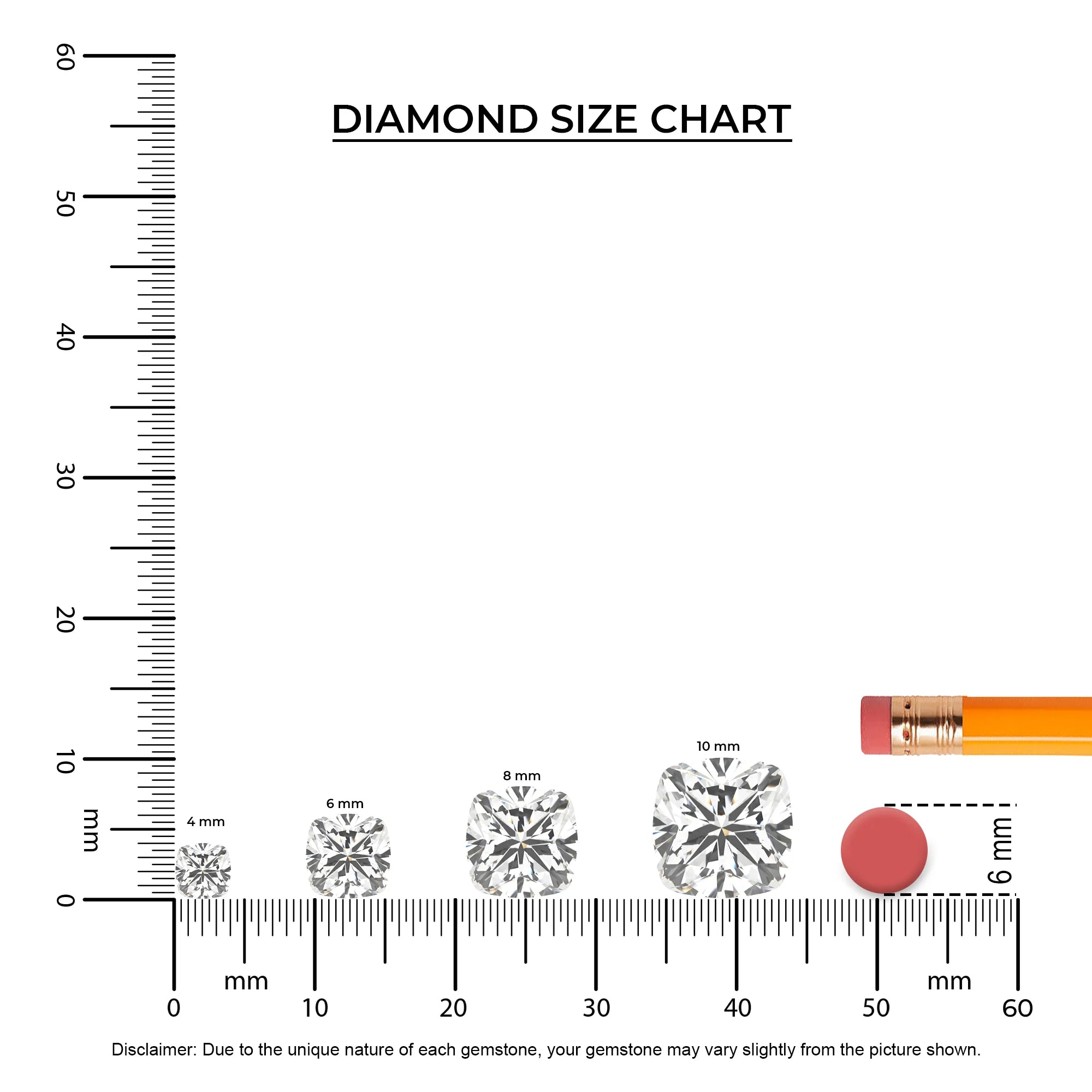 lab grown moissanite cushion solitaire necklaces in sterling silver