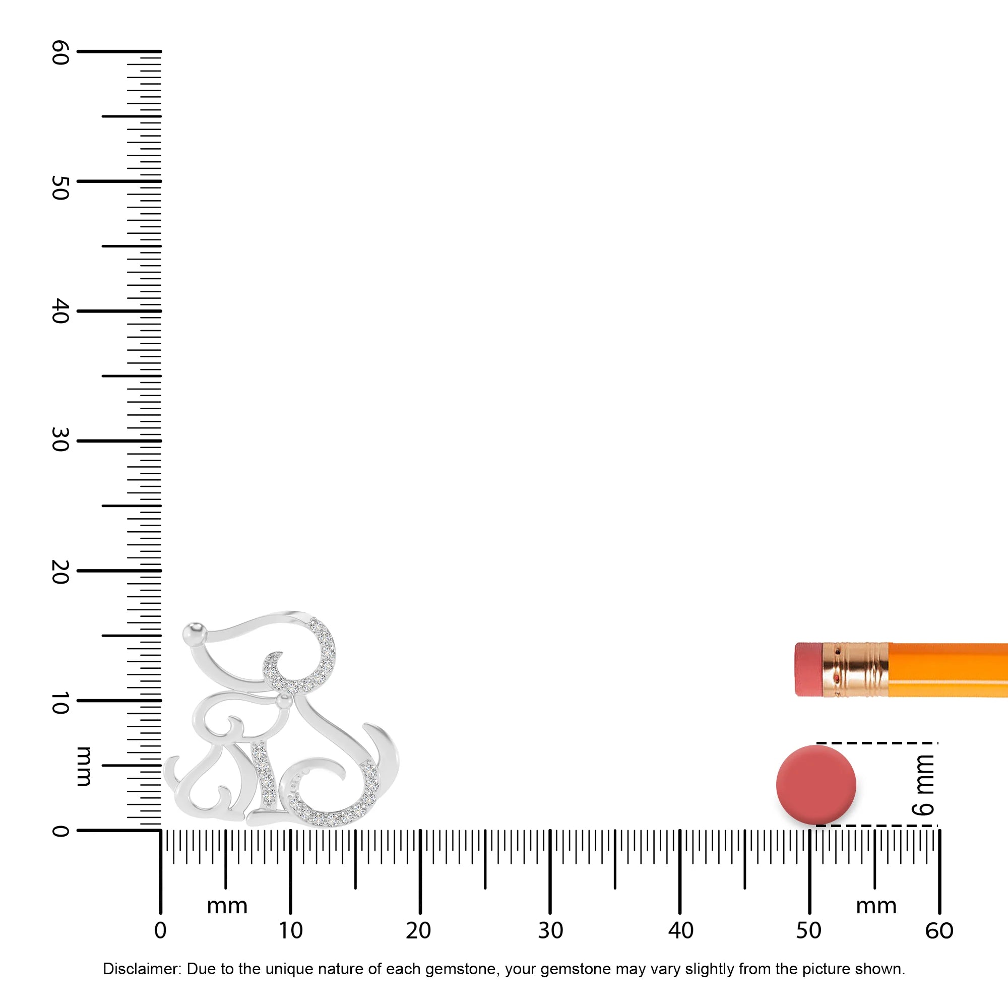 lab grown diamond round necklaces in white gold