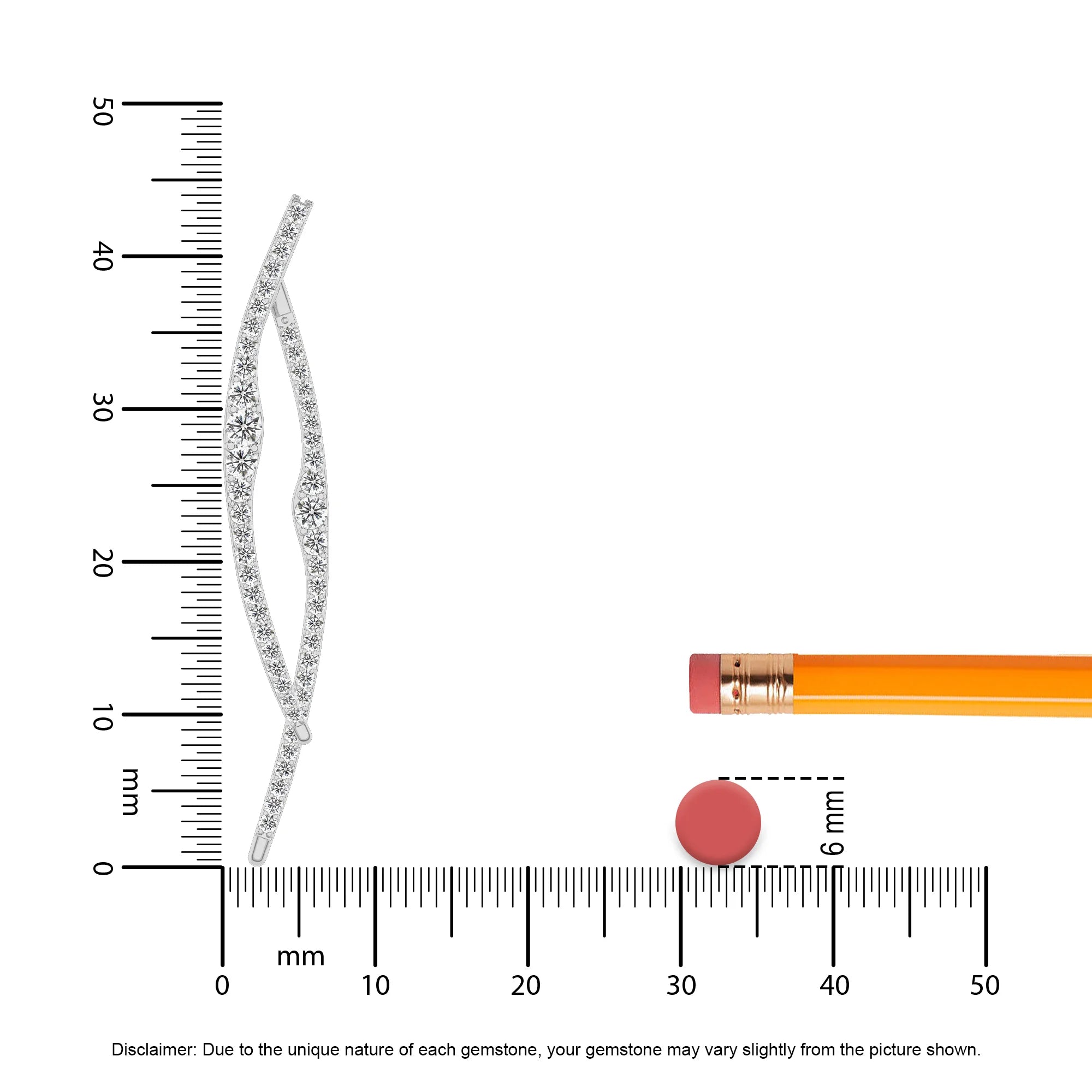 lab grown diamond round stud earrings in platinum