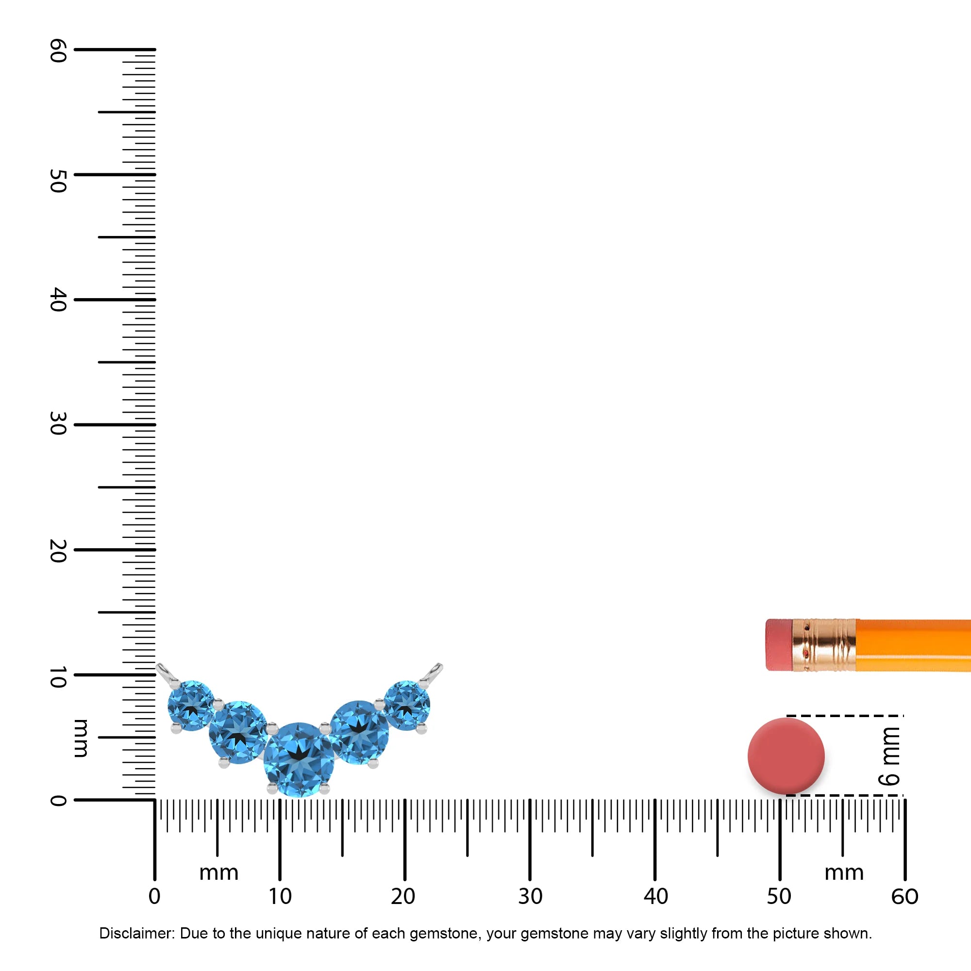 natural swiss-blue-topaz round bar necklaces in white gold