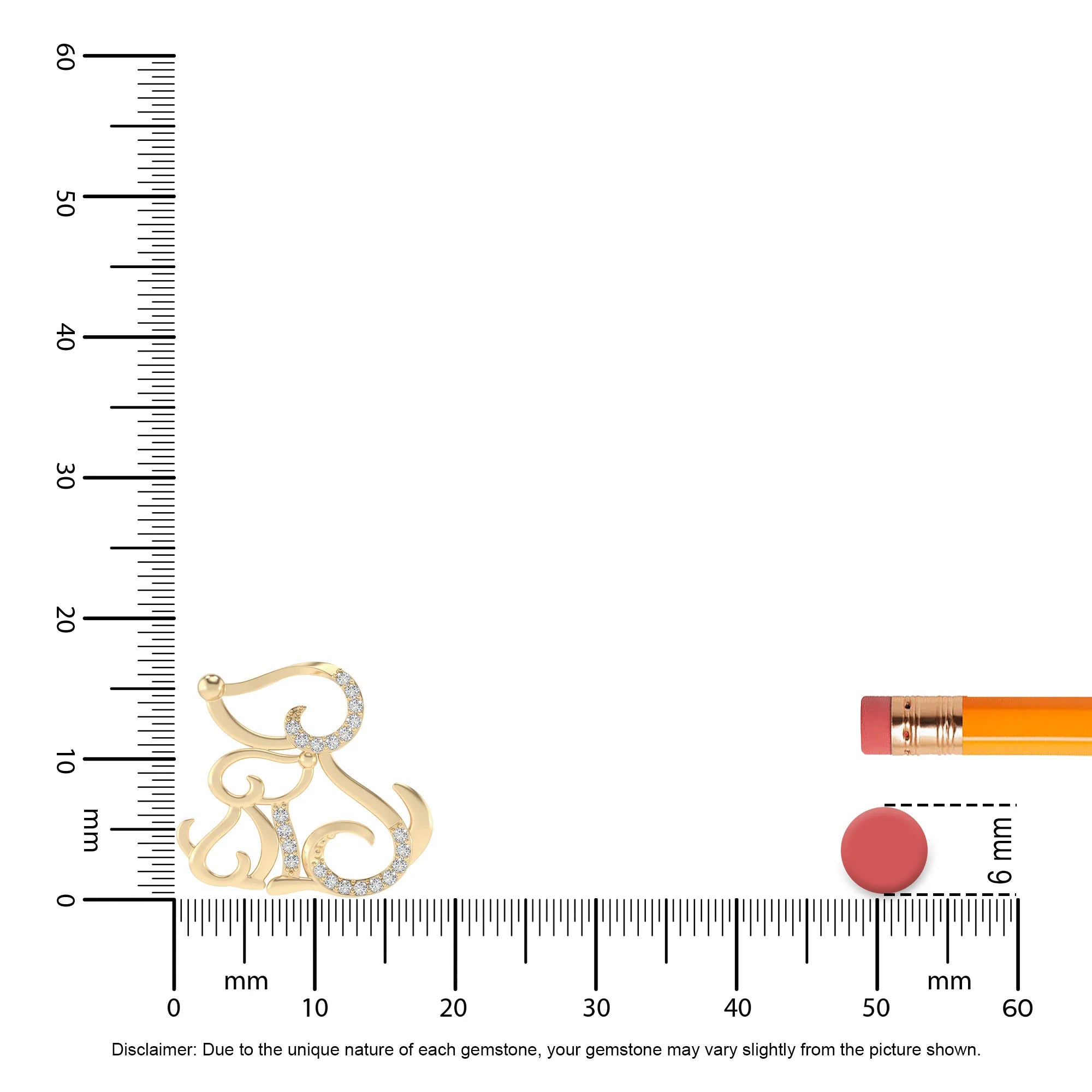 lab grown diamond round necklaces in yellow gold