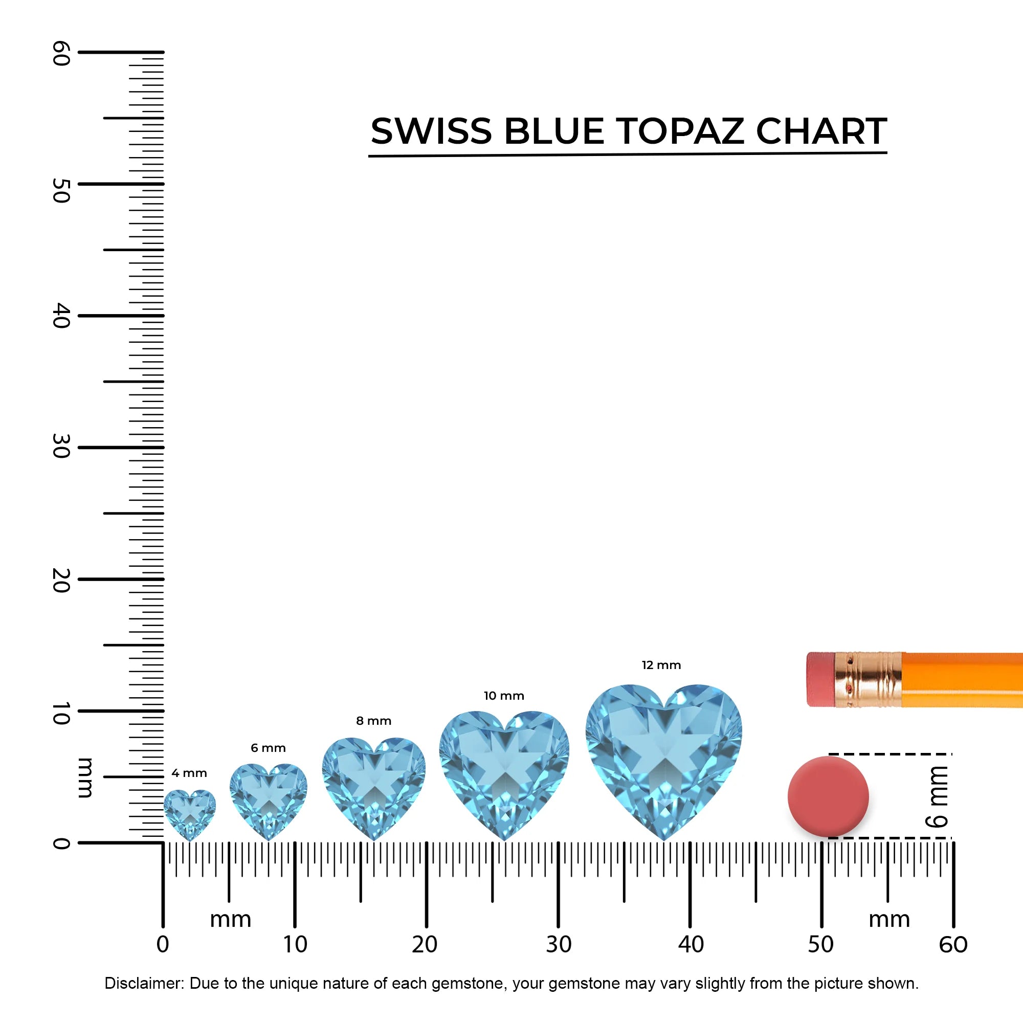 natural swiss blue topaz heart solitaire necklaces in sterling silver