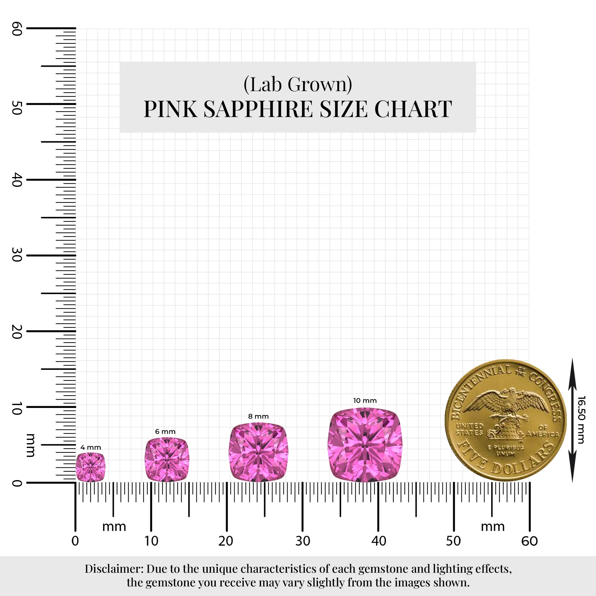 lab grown pink-sapphire cushion solitaire rings in platinum