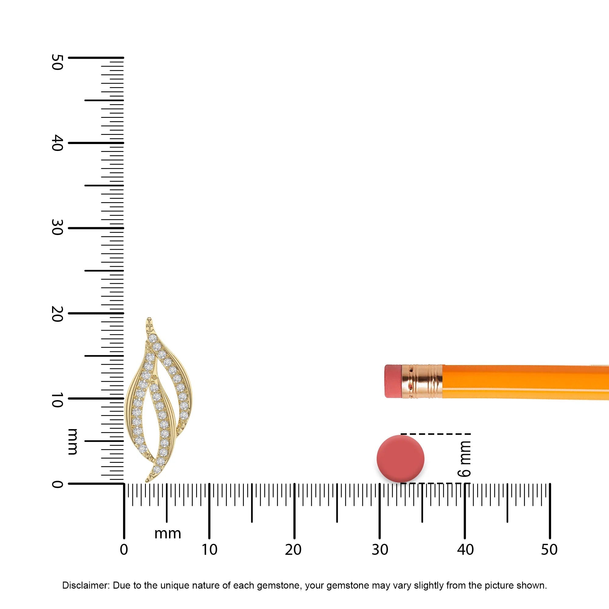 lab grown moissanite round stud earrings in yellow gold