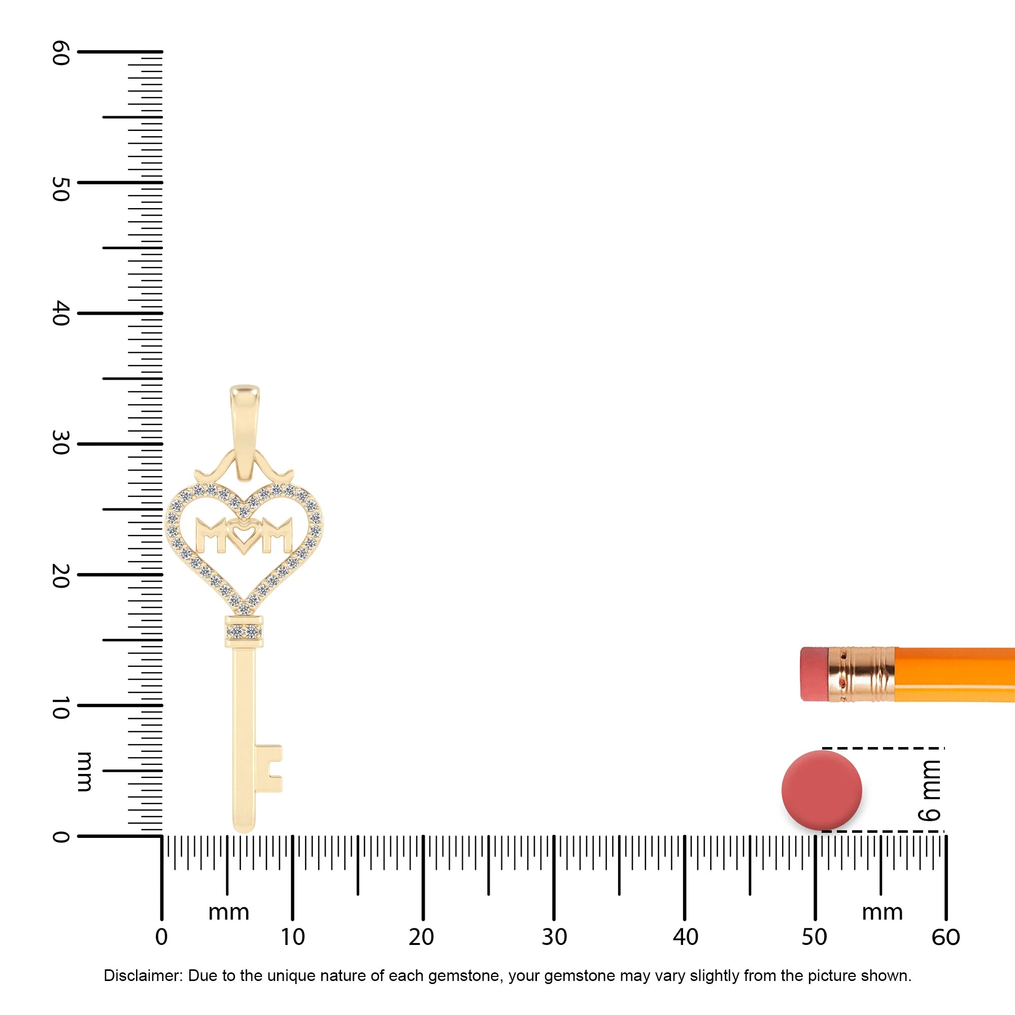 lab grown diamond round necklaces in yellow gold