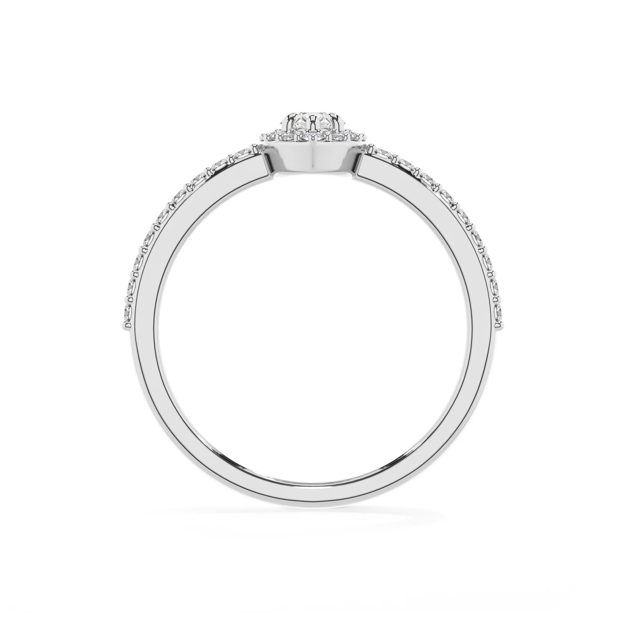 lab grown moissanite marquise solitaire rings in sterling silver