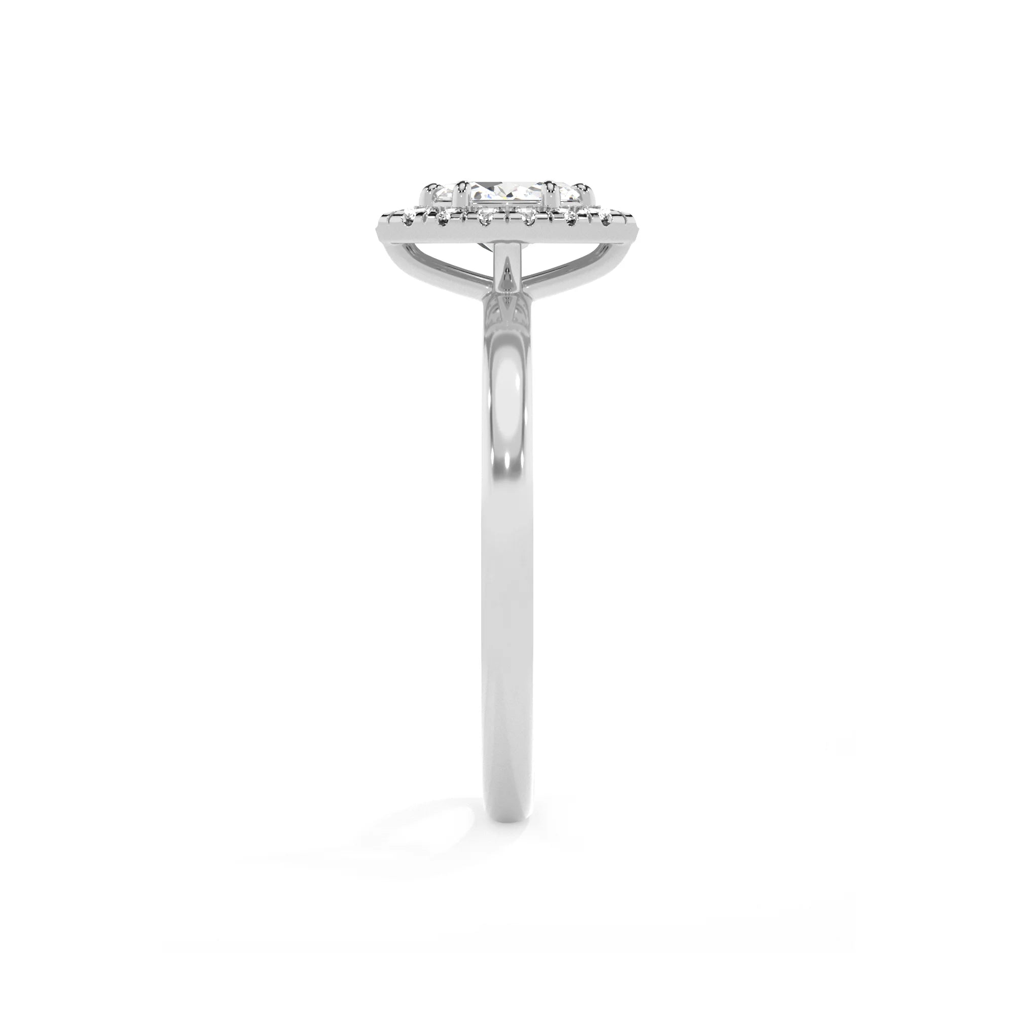 lab grown moissanite marquise solitaire rings in sterling silver