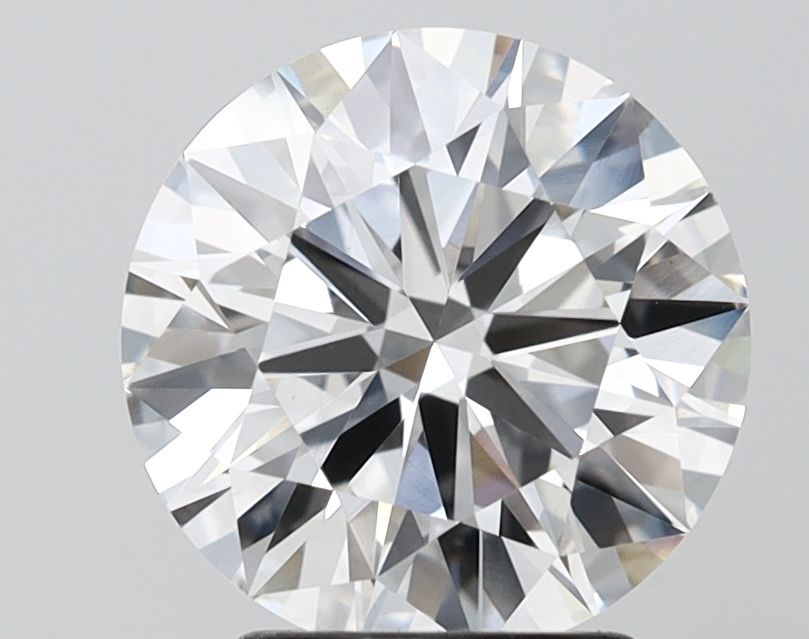 2.89 Carat F-VS1 Round Lab Diamond