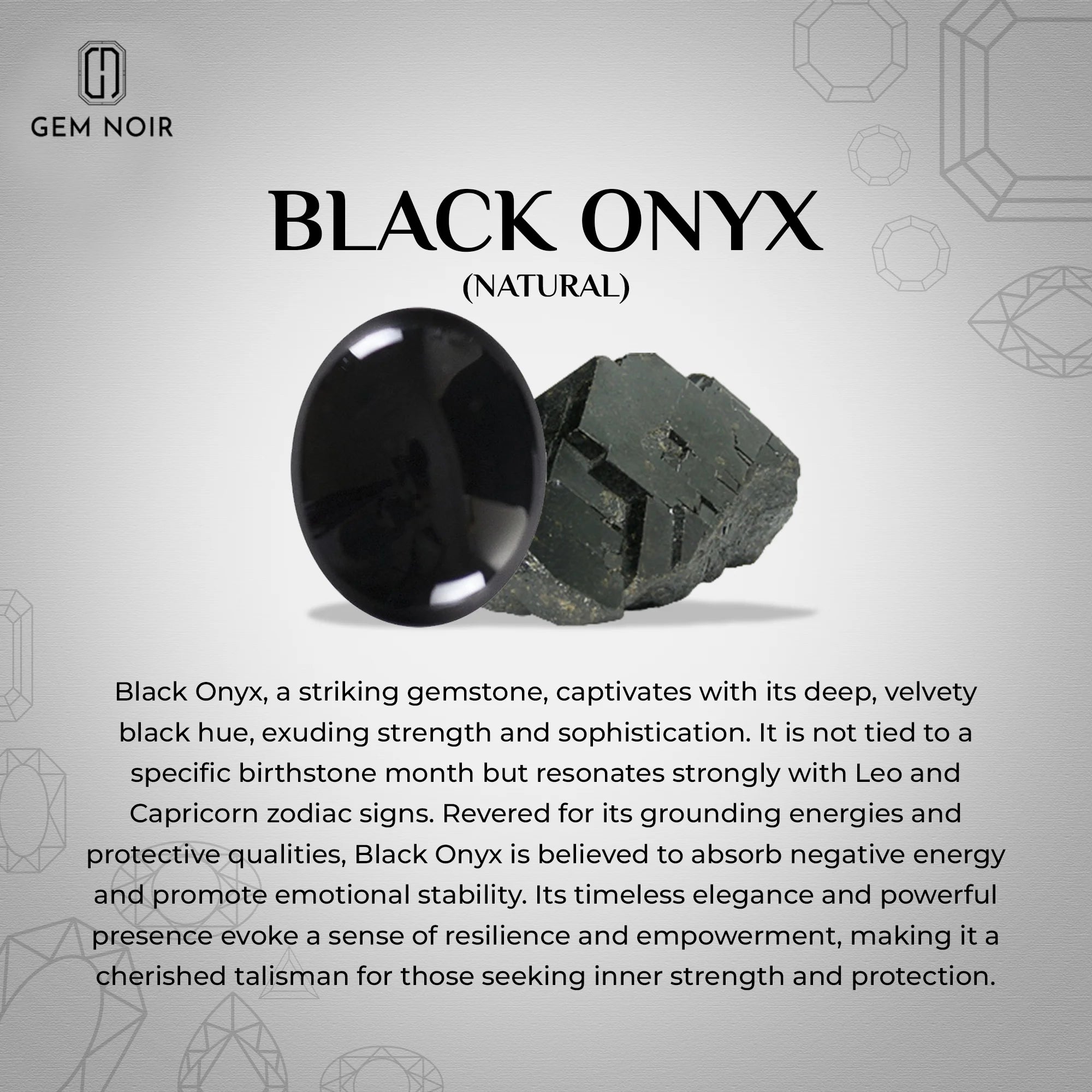 natural black onyx round drop earrings in white gold 