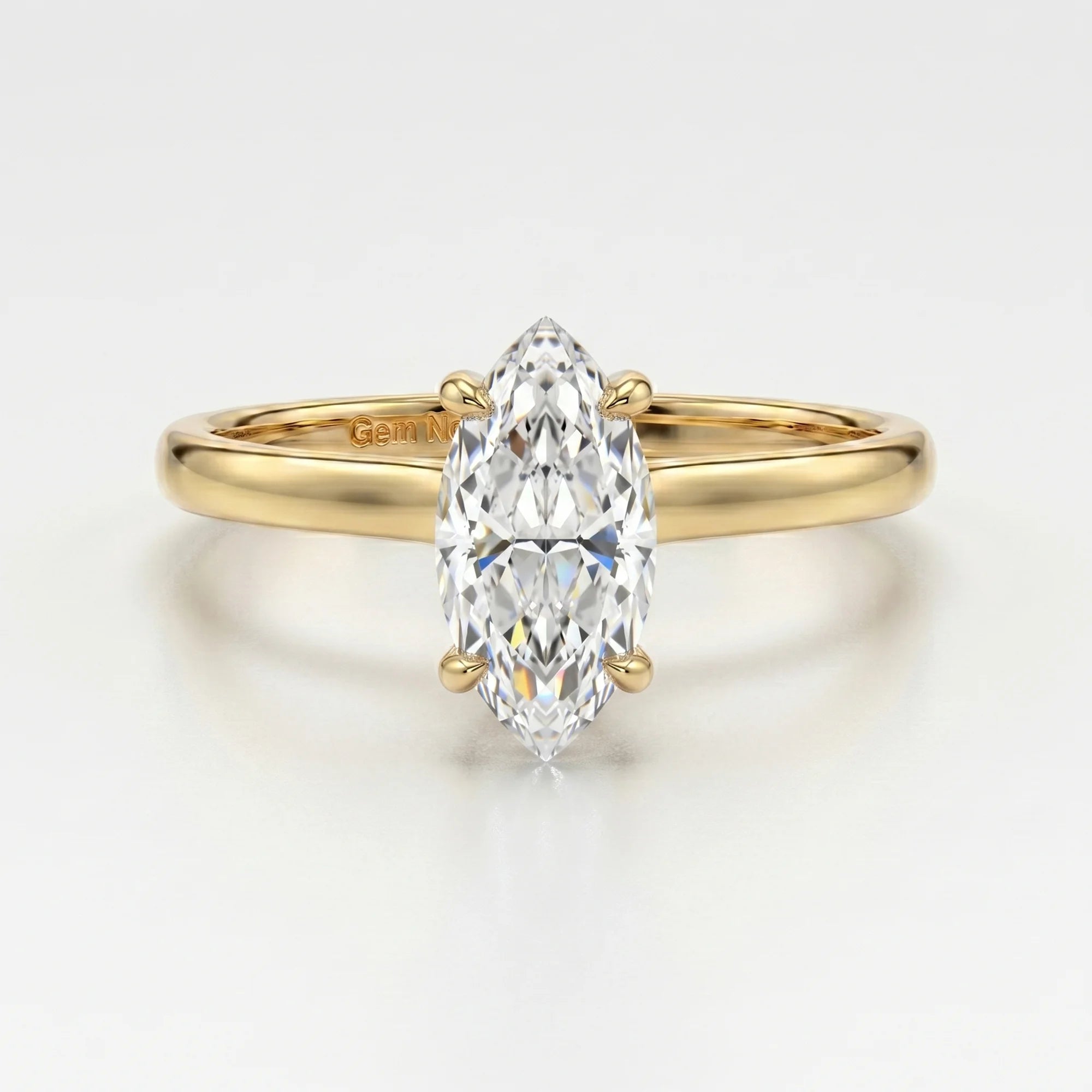 14K Yellow Gold