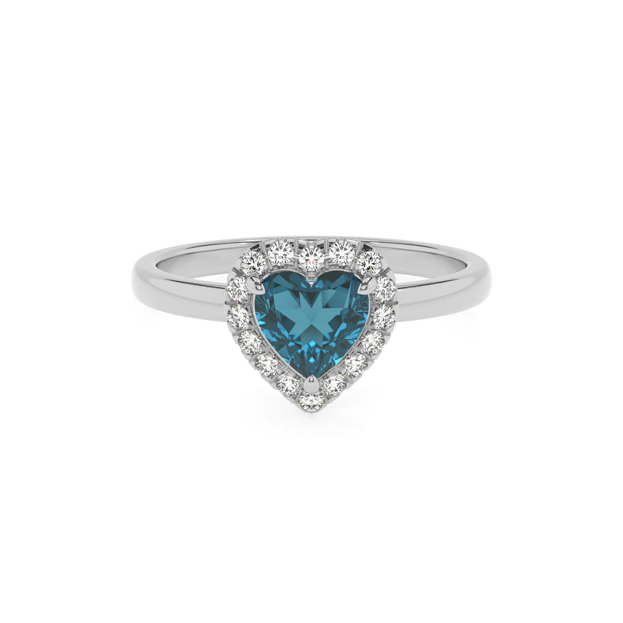 14K White Gold