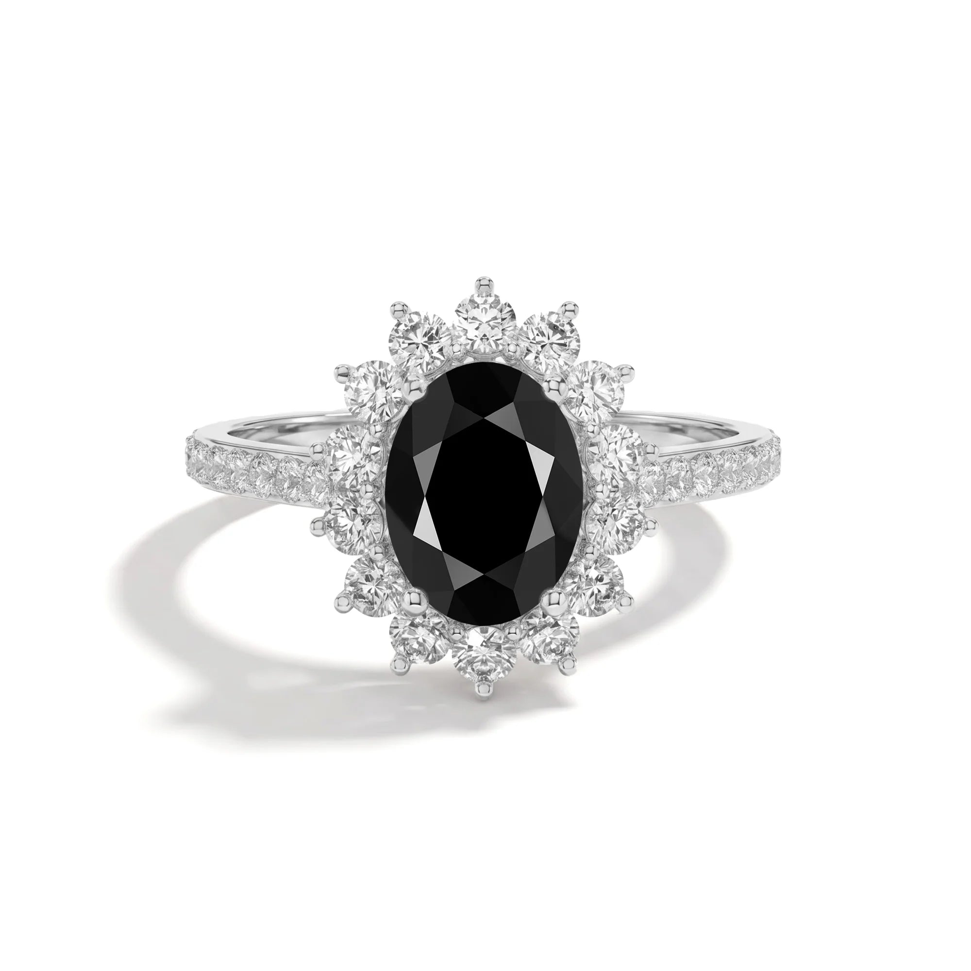 14K White Gold
