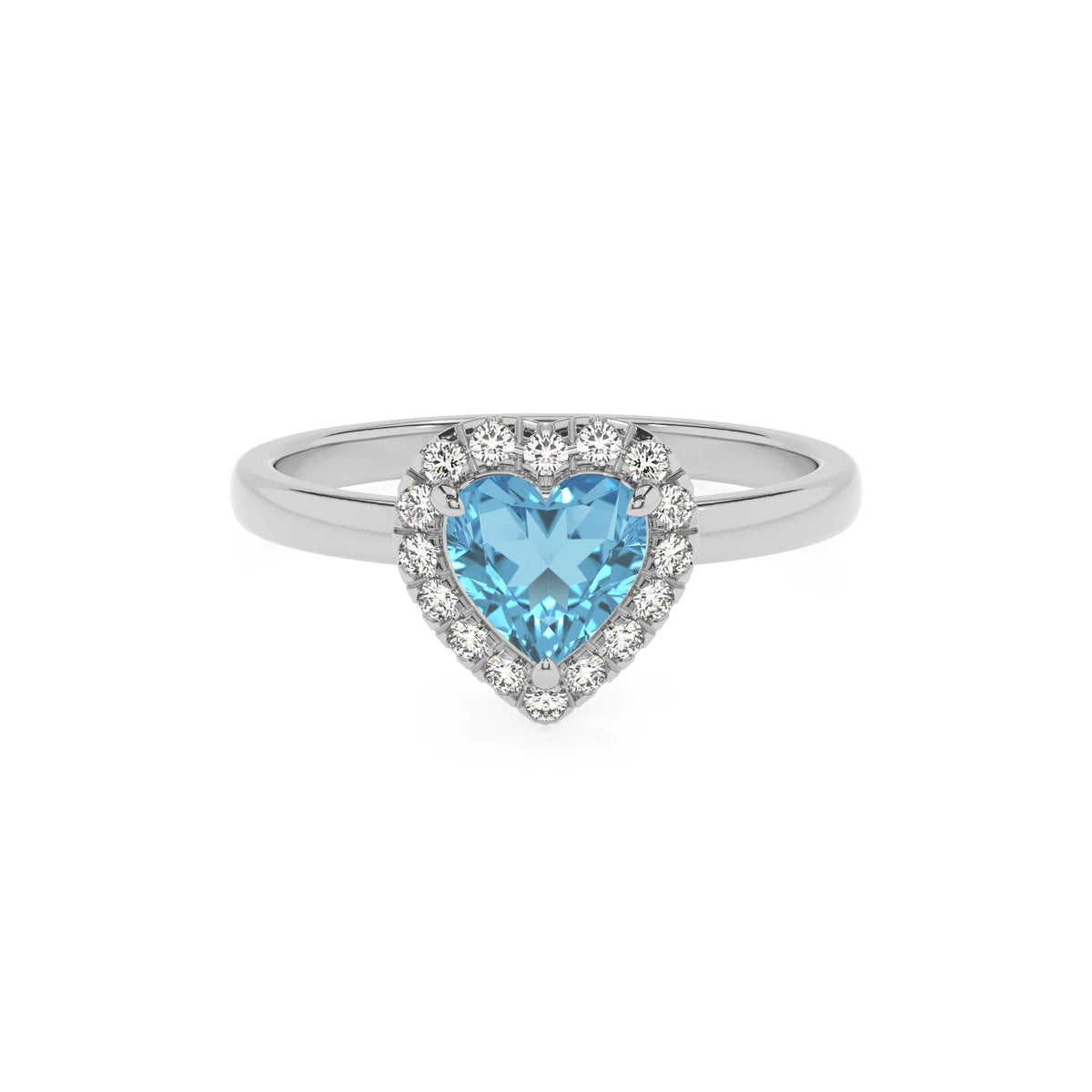 natural swiss-blue-topaz heart solitaire rings in white gold 