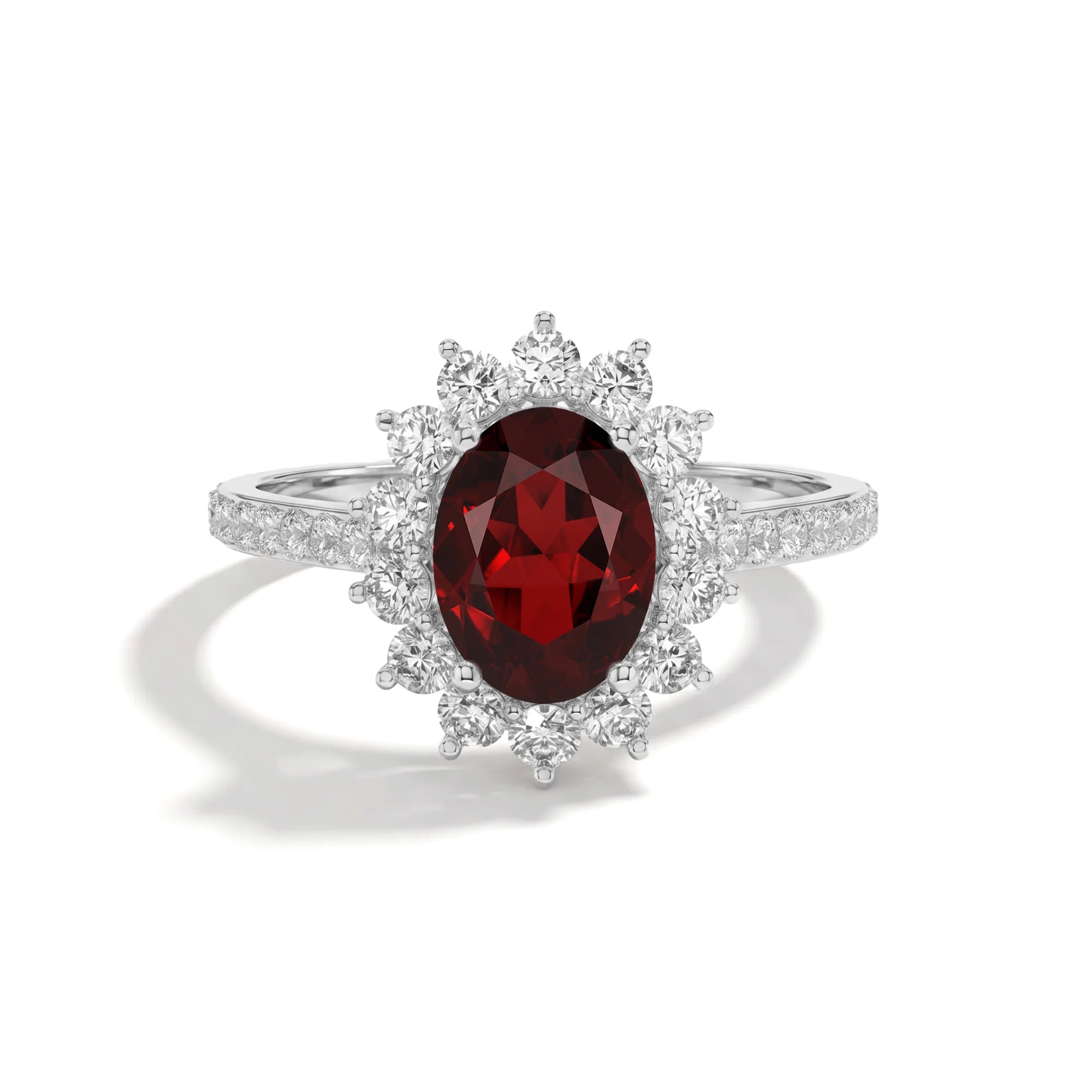 14K White Gold