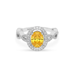 14K White Gold