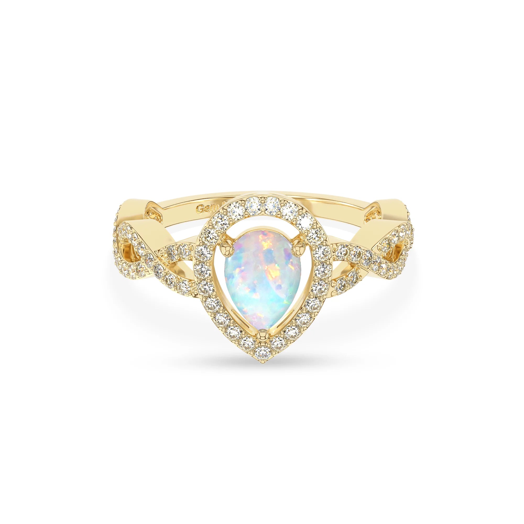 14K Yellow Gold