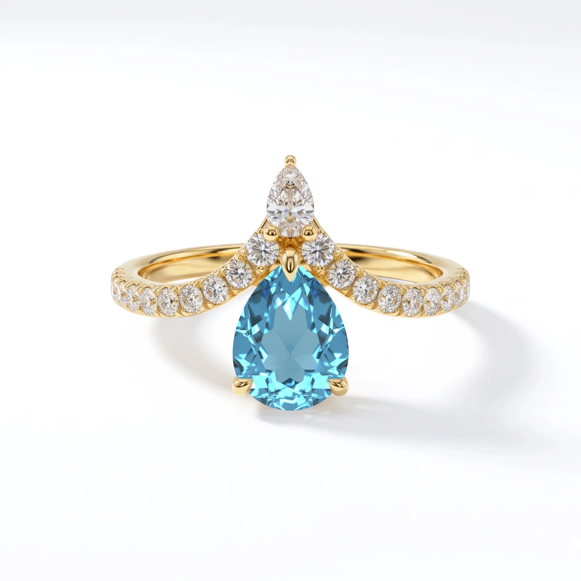 14K Yellow Gold