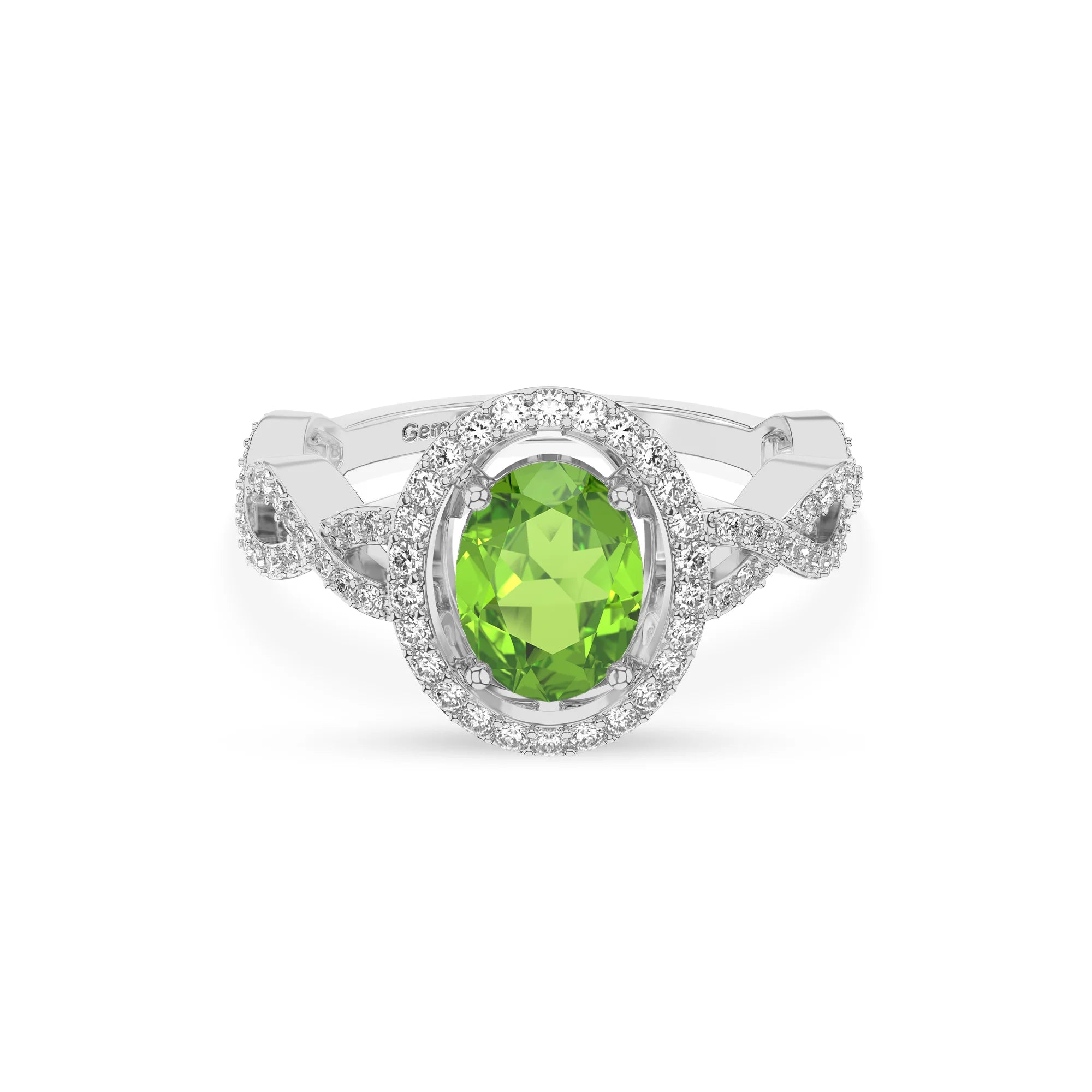 14K White Gold
