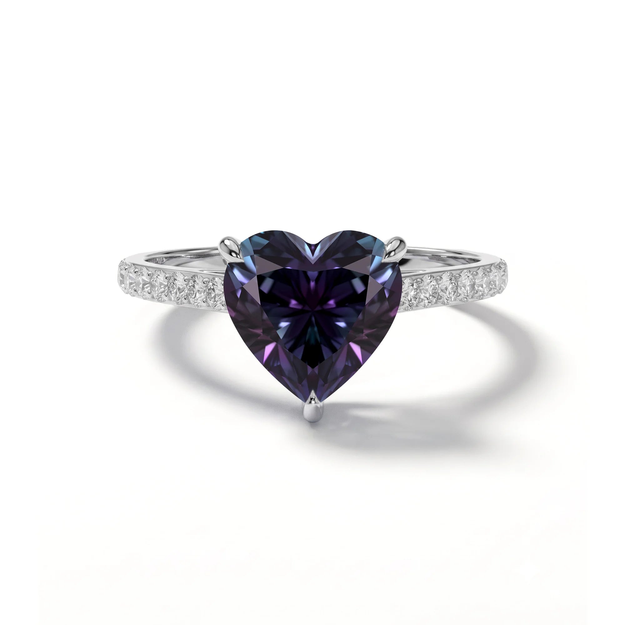 14K White Gold