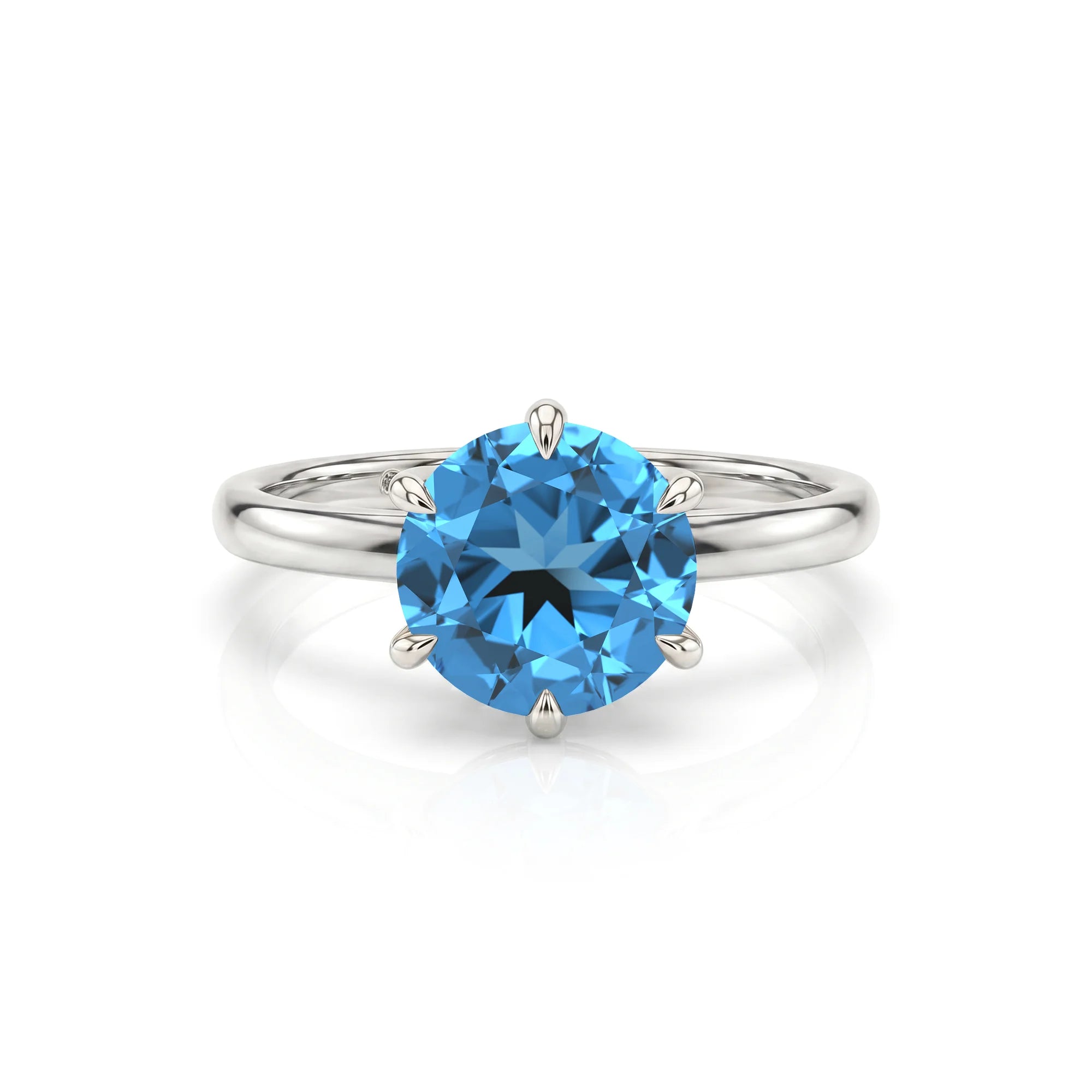 14K White Gold