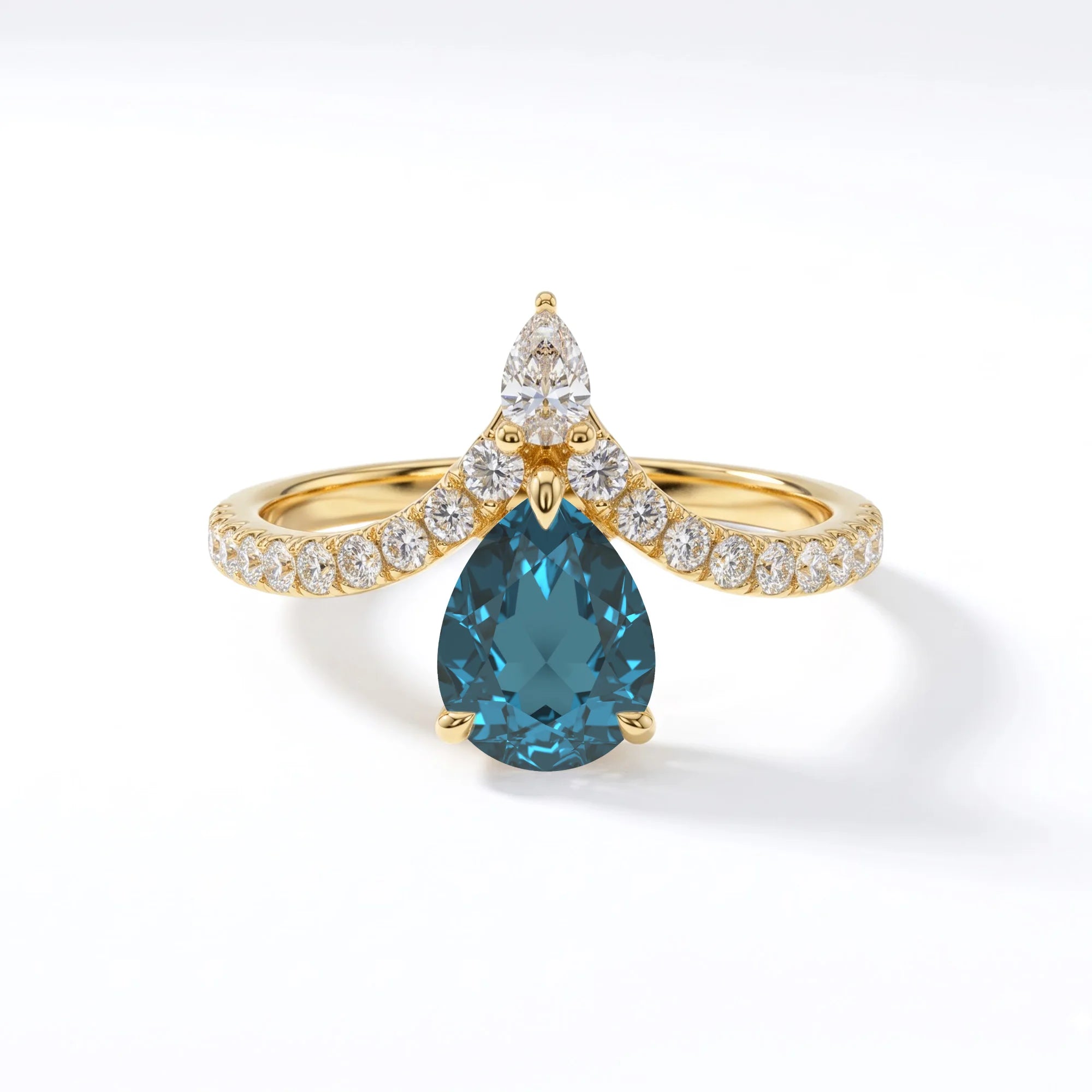 14K Yellow Gold