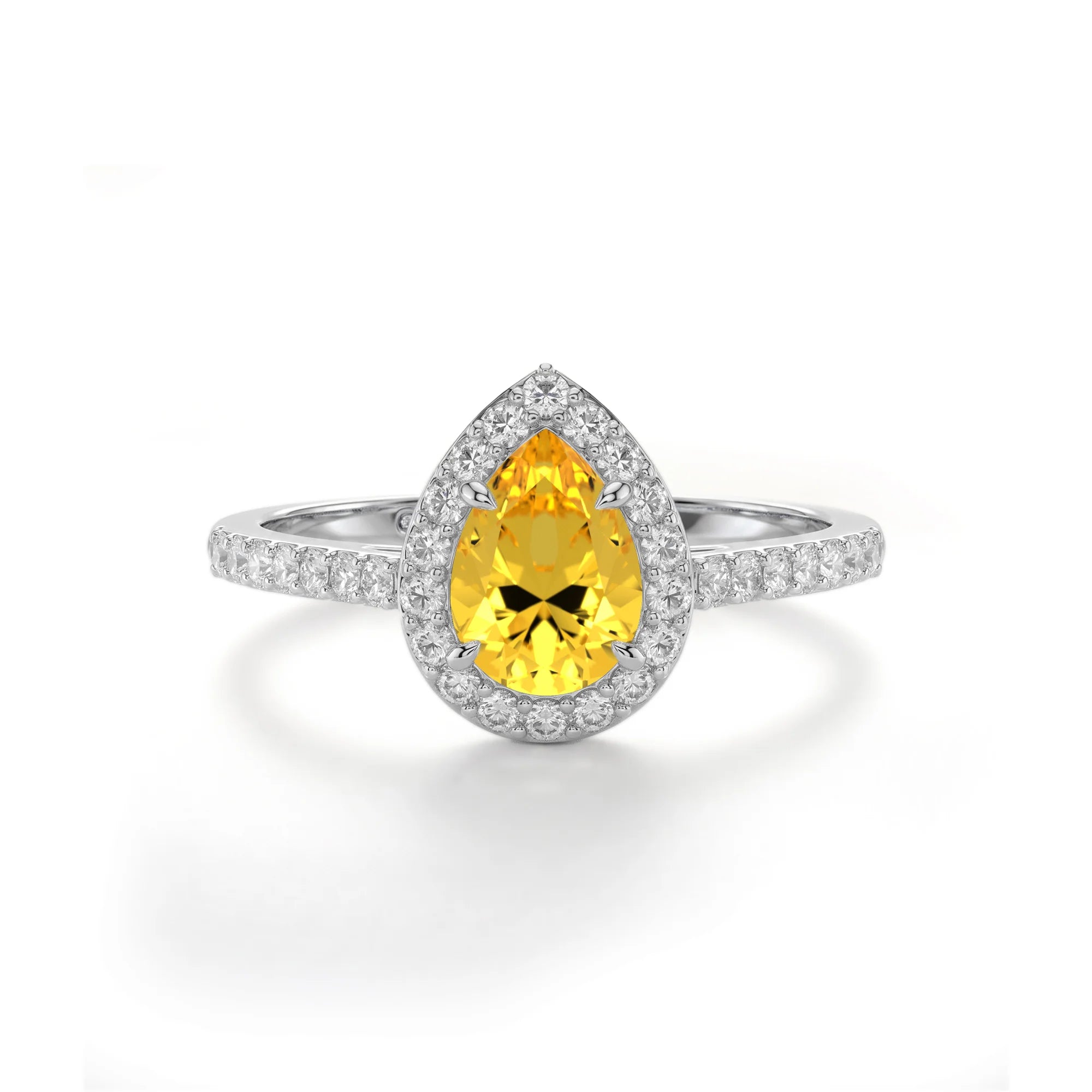 14K White Gold