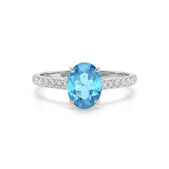 14K White Gold