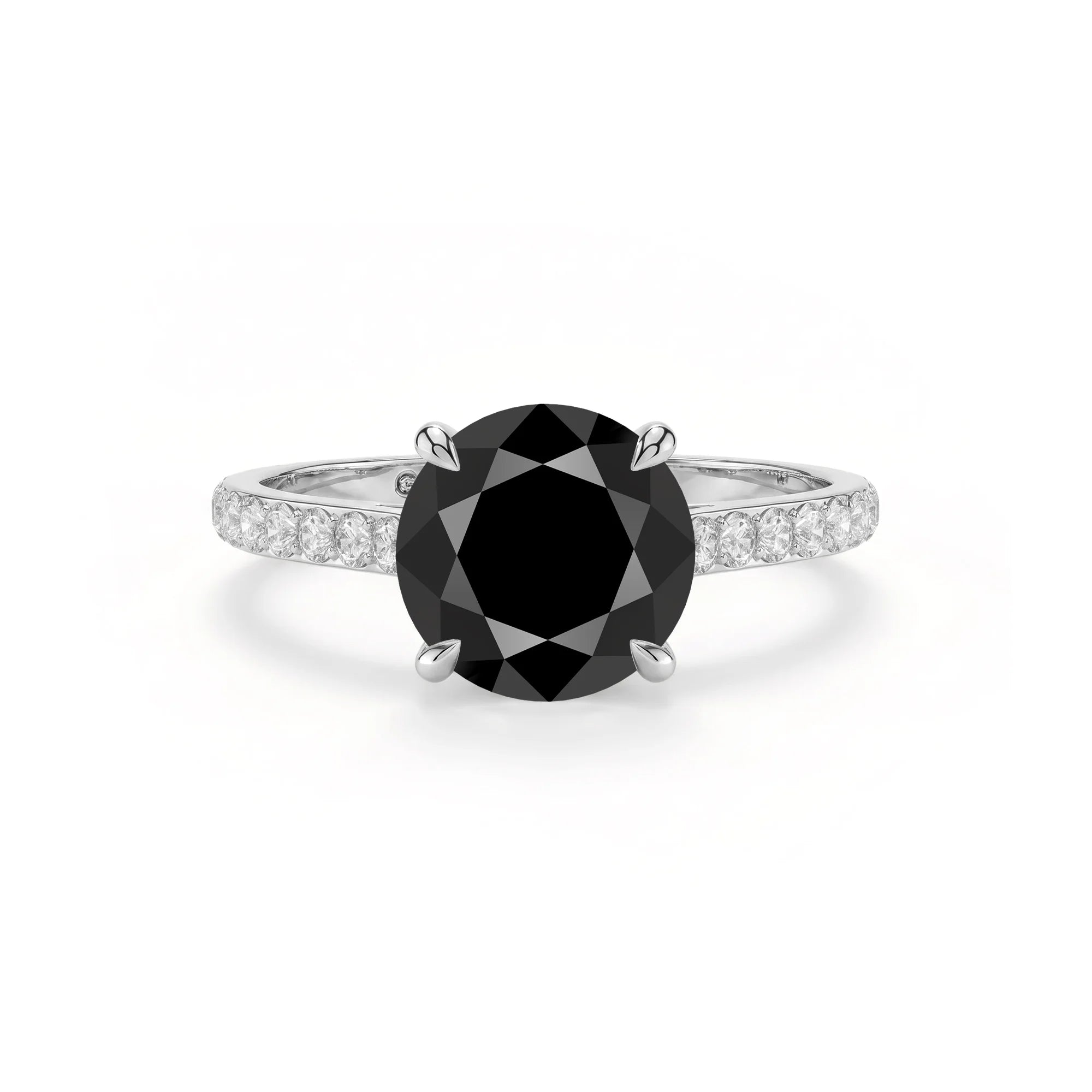 14K White Gold