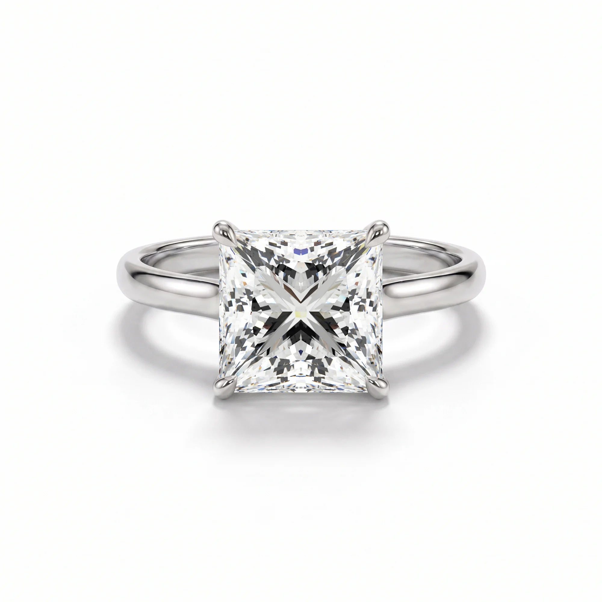 14K White Gold