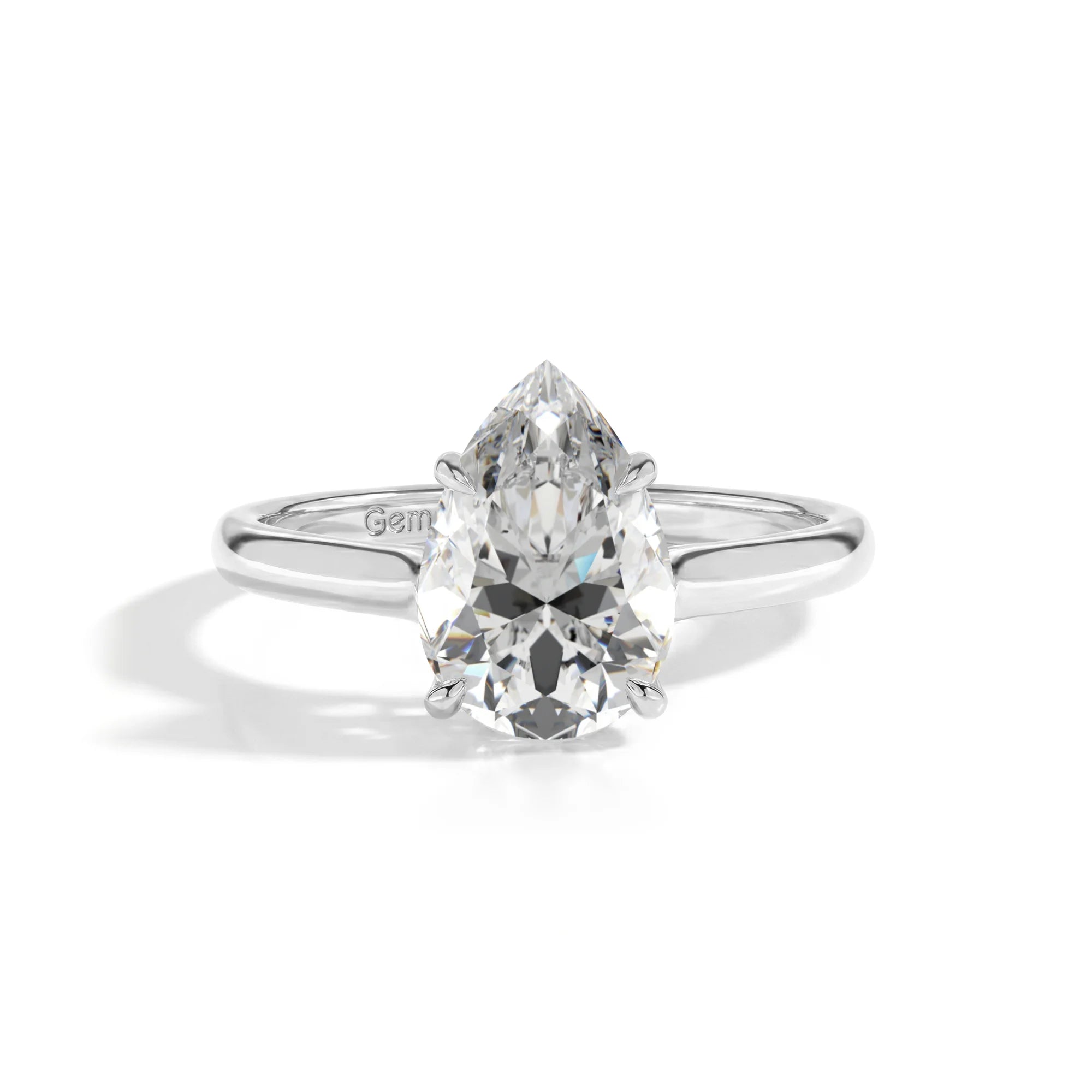 14K White Gold