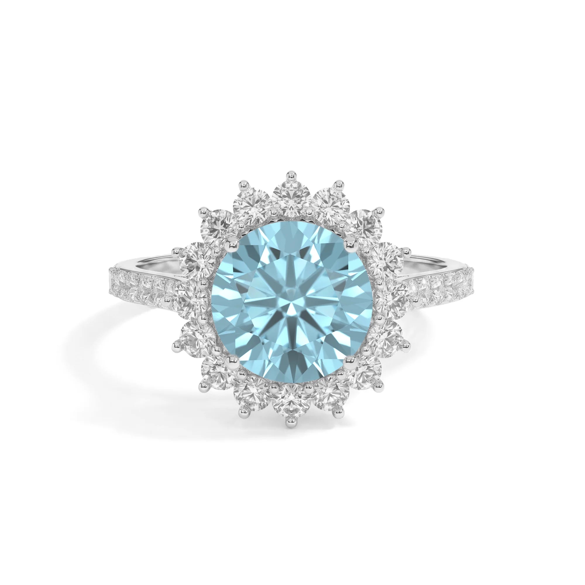 14K White Gold