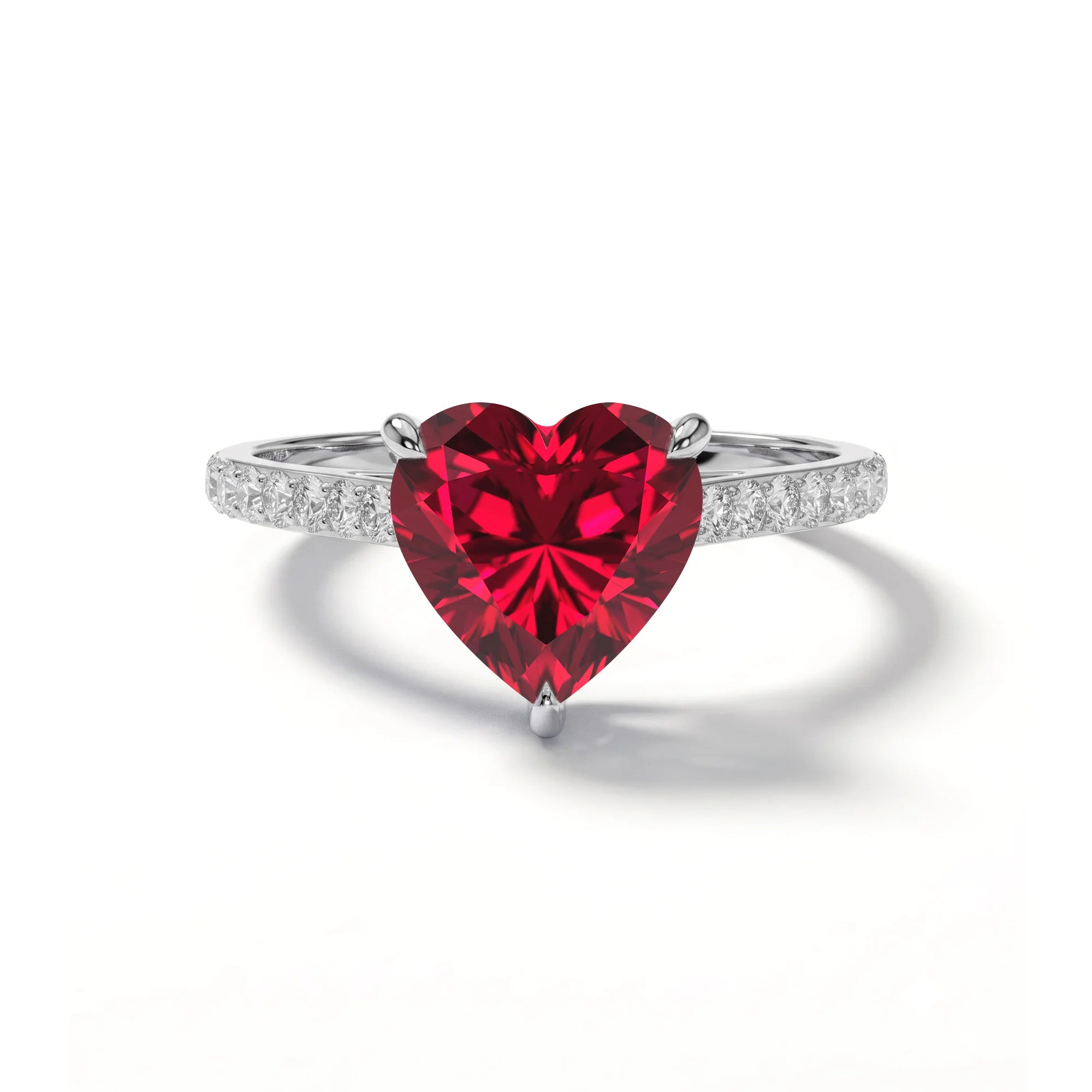 14K White Gold