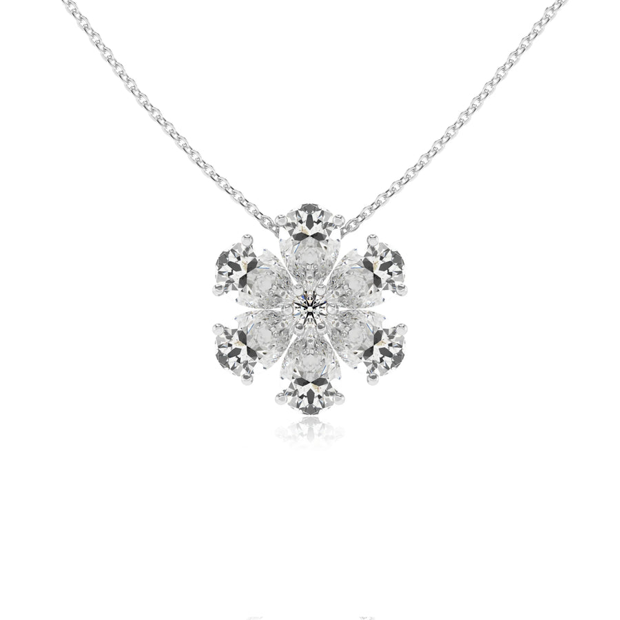 14K White Gold