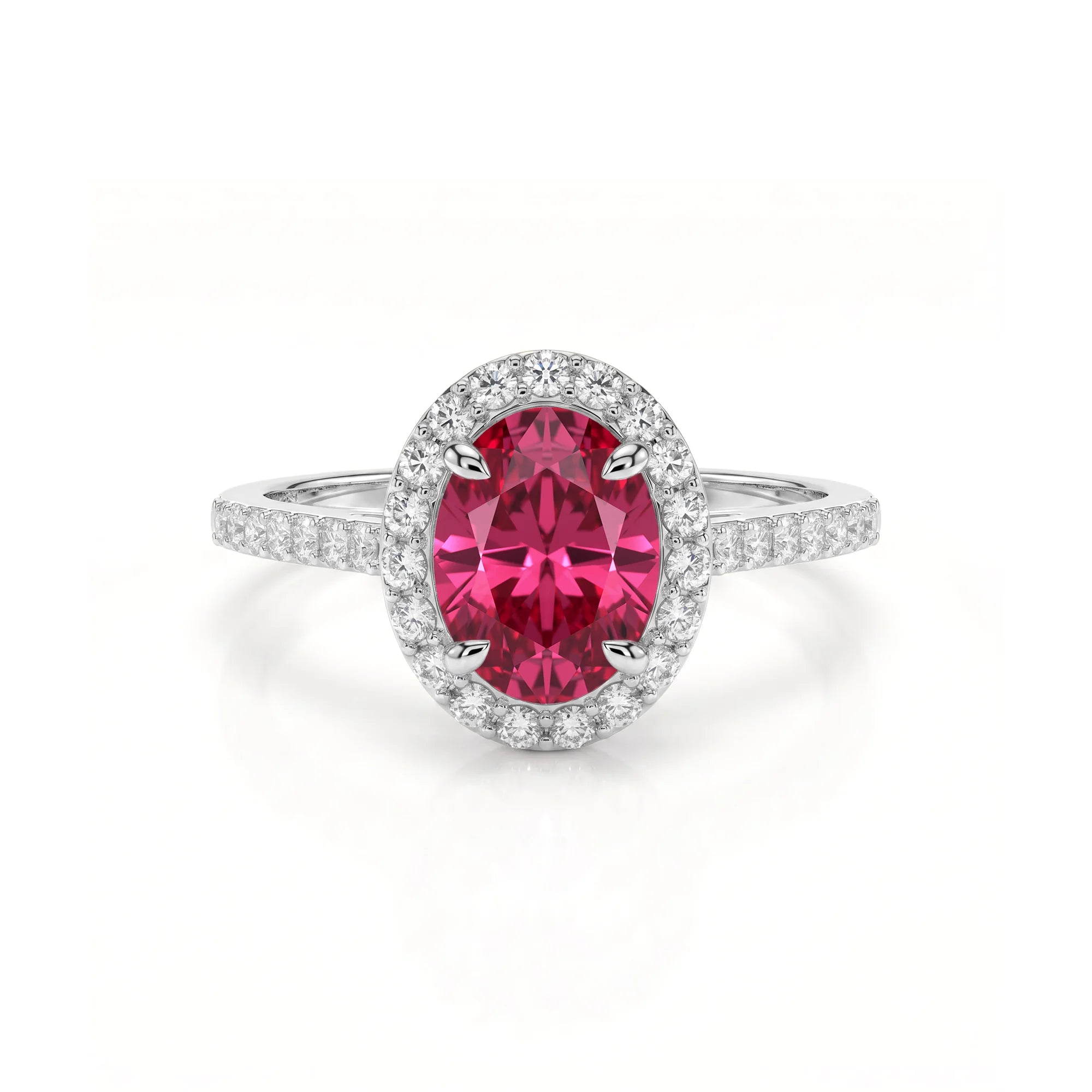 14K White Gold