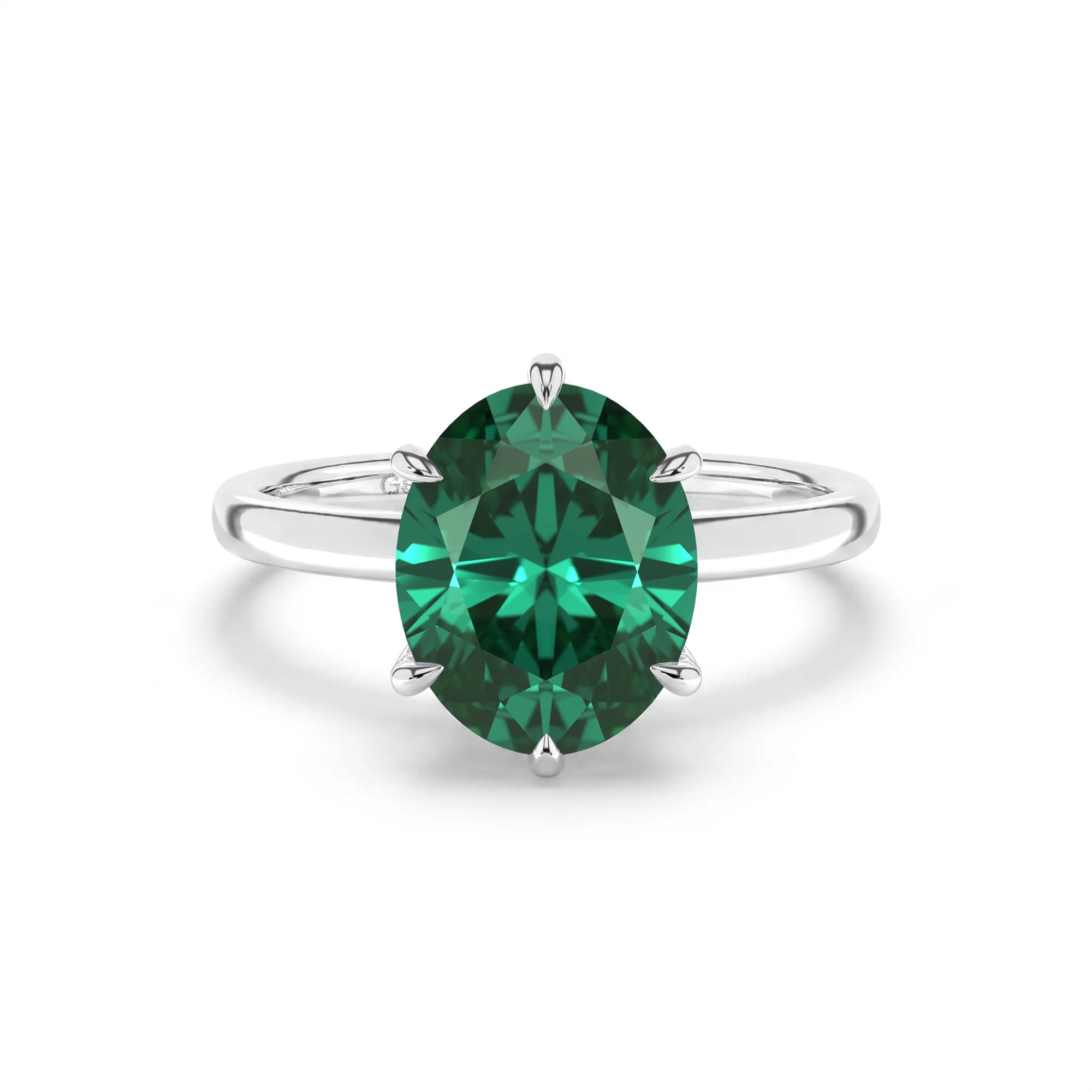 14K White Gold
