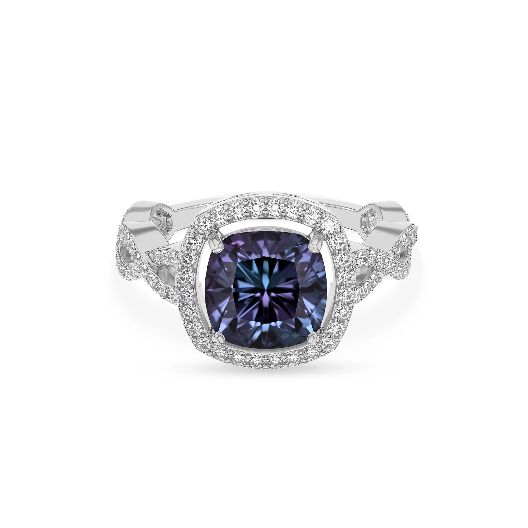 14K White Gold