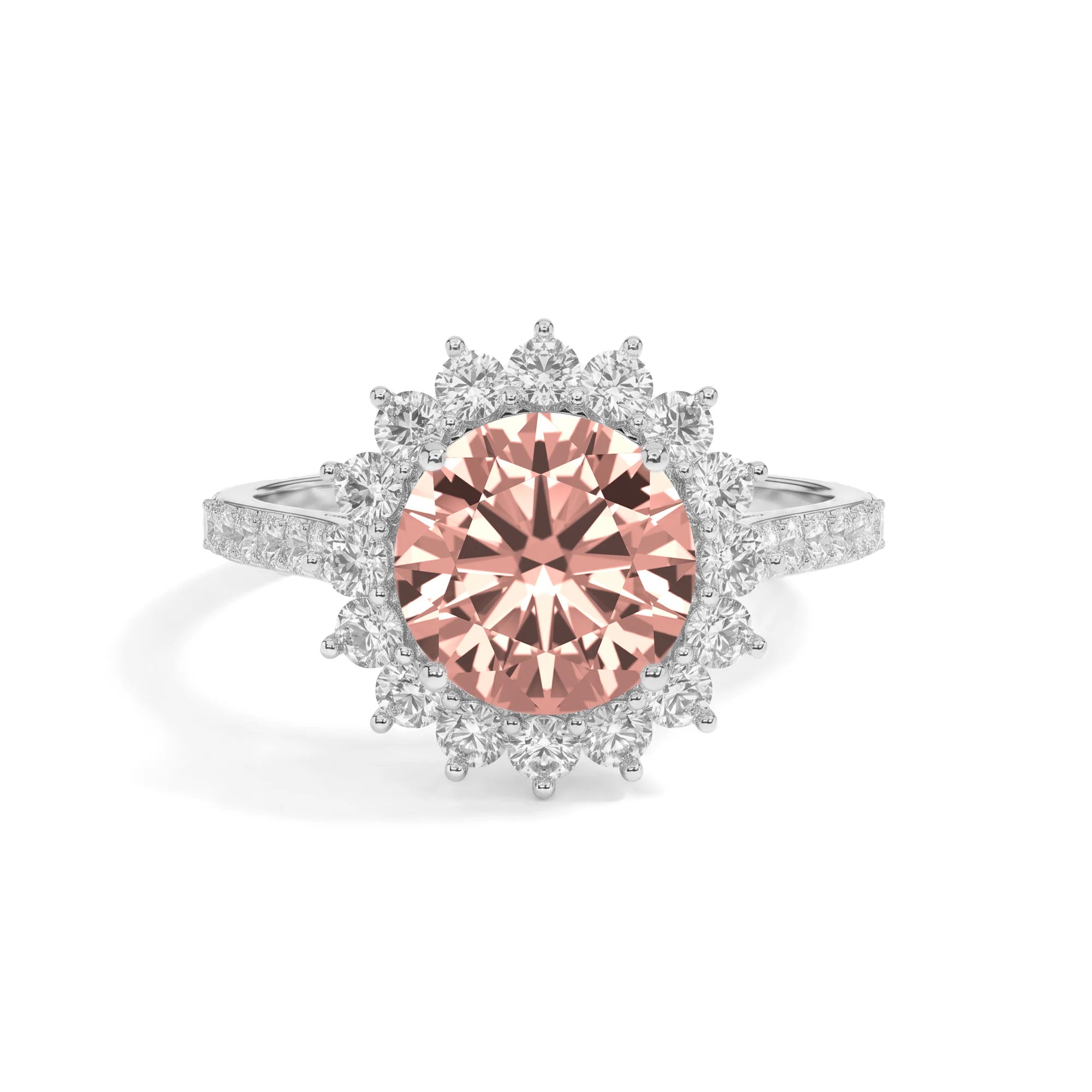 14K White Gold