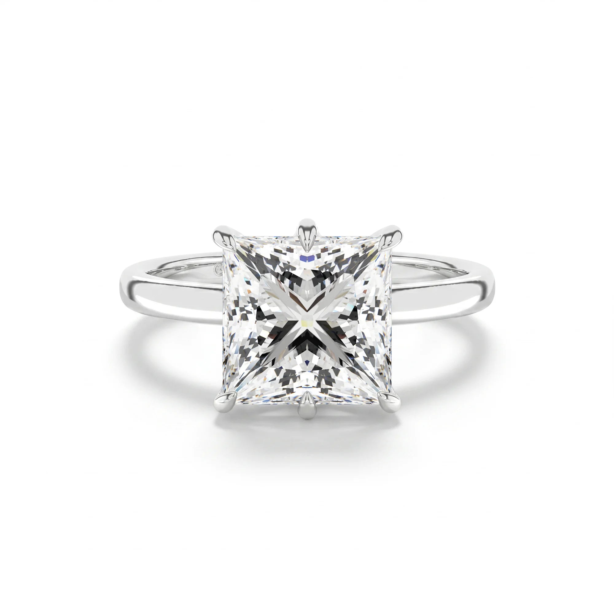 14K White Gold