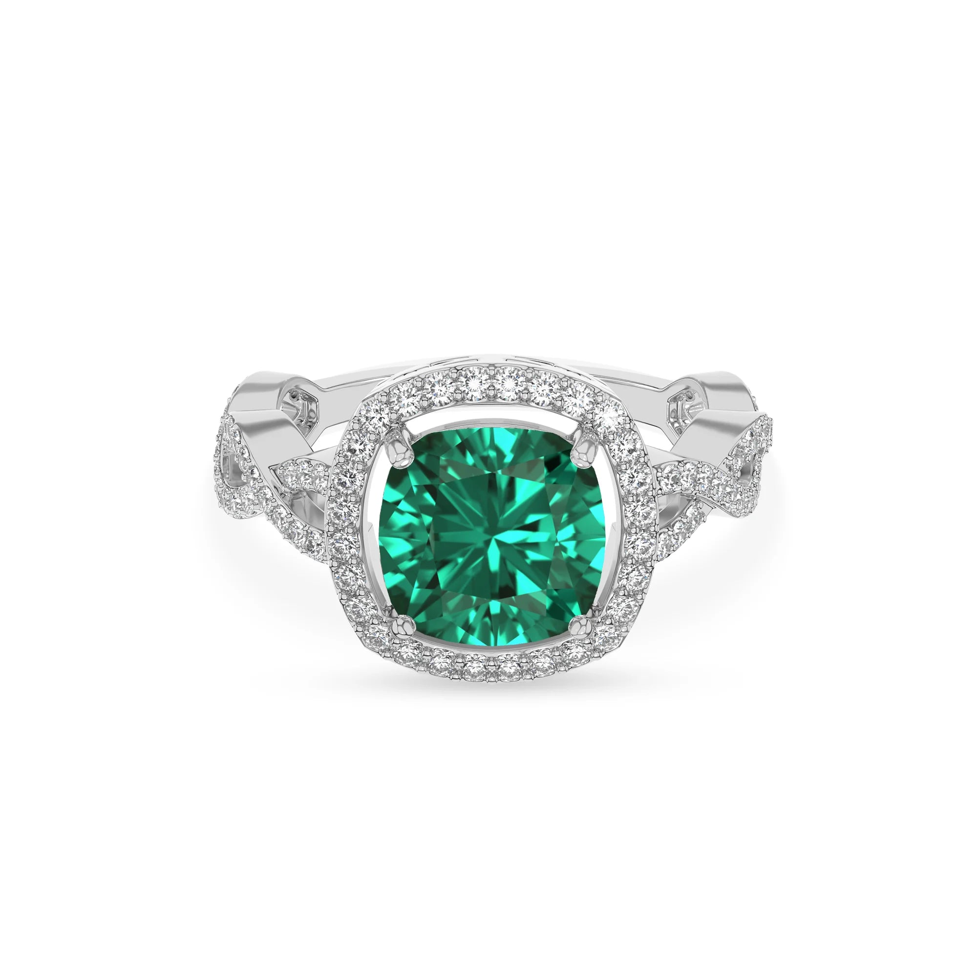 14K White Gold