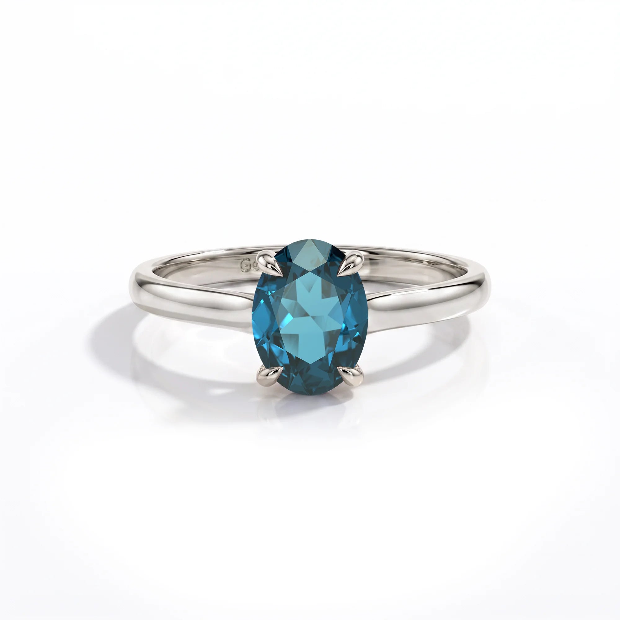 14K White Gold