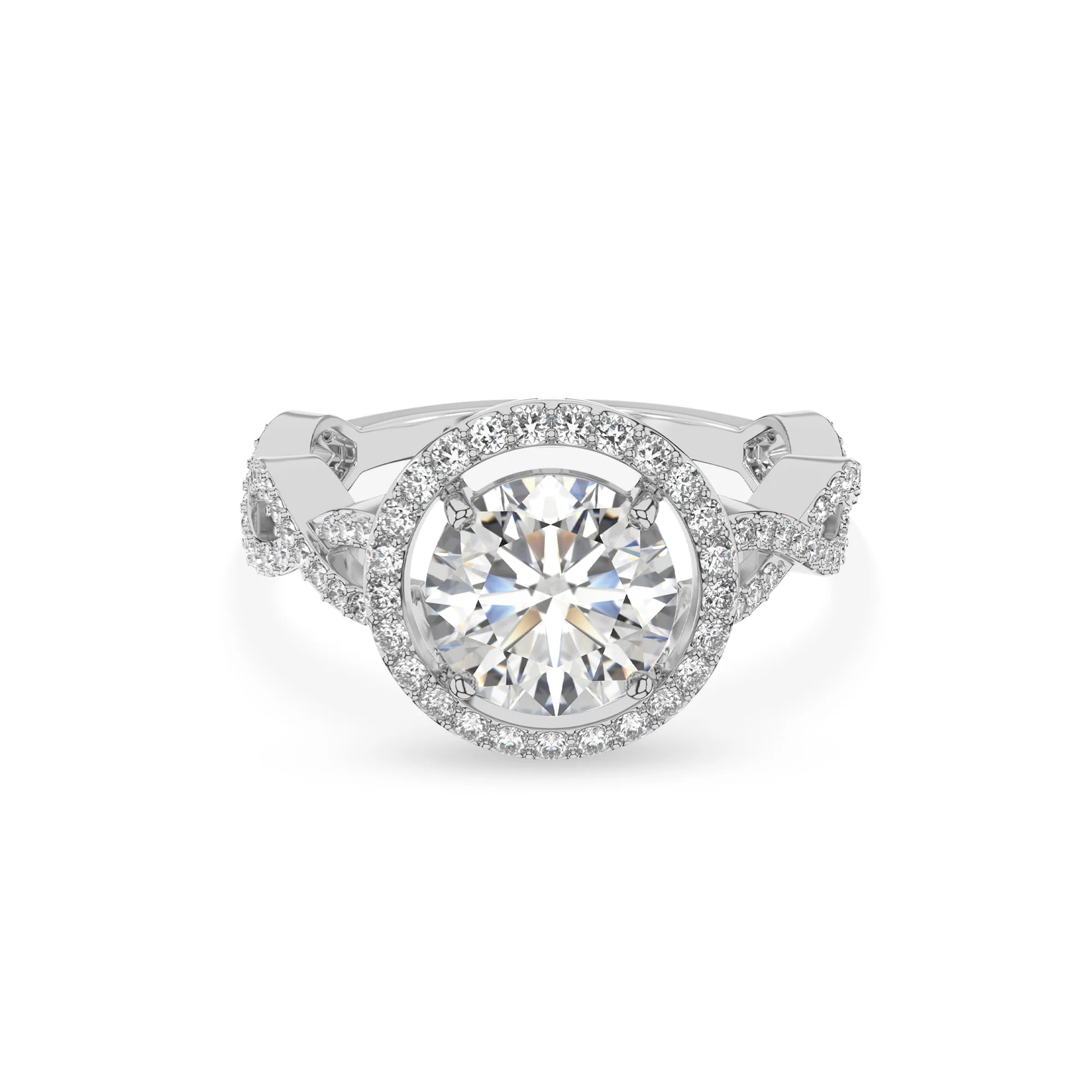 14K White Gold