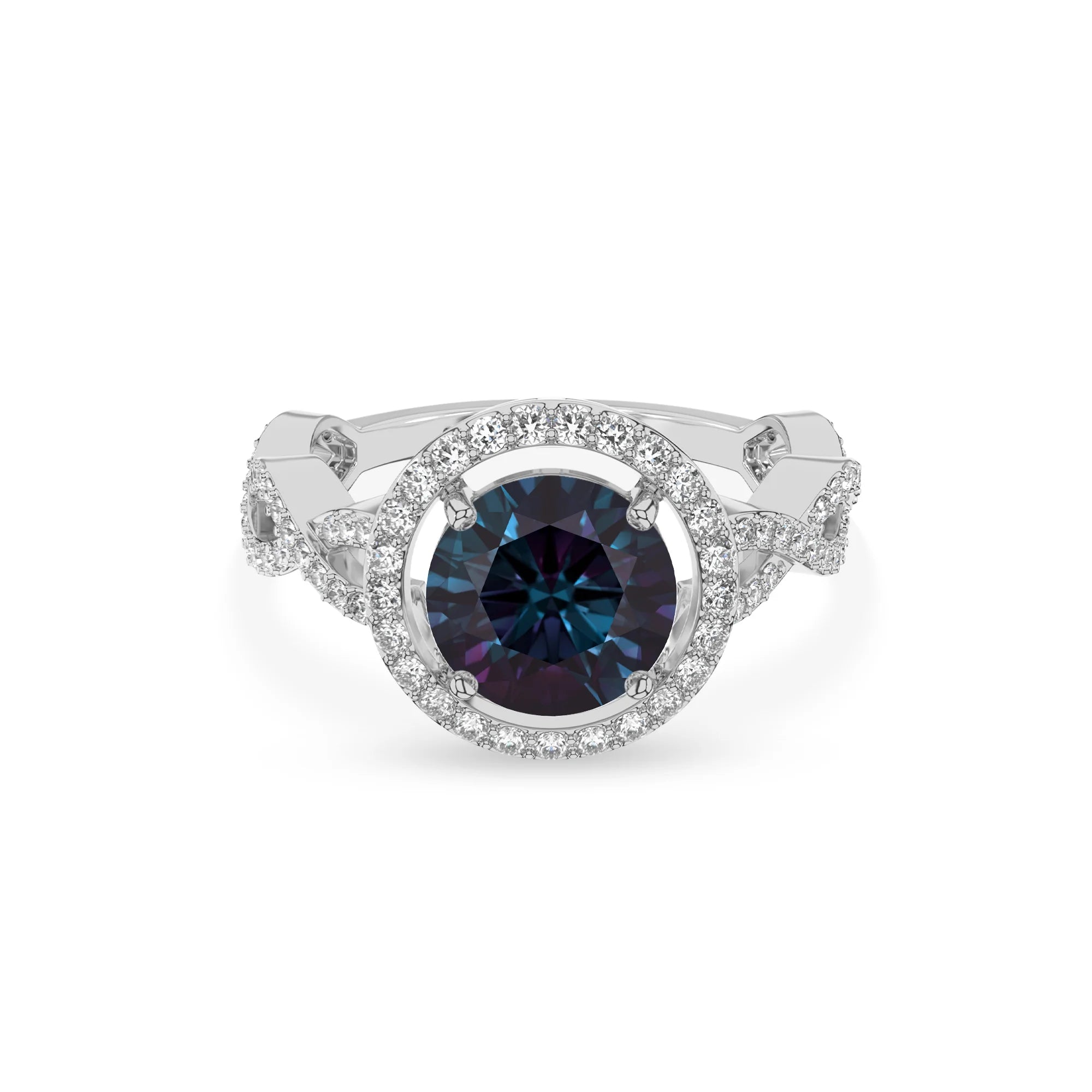 14K White Gold