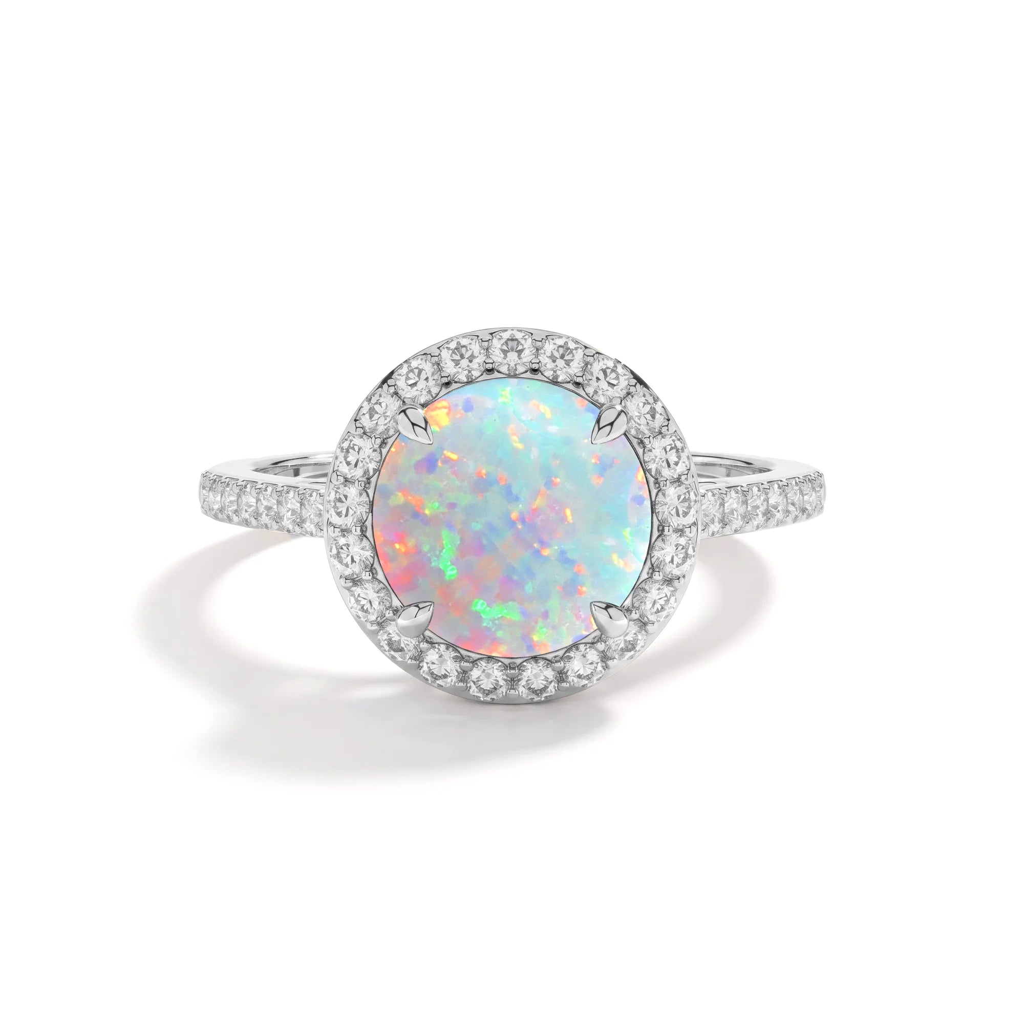 14K White Gold