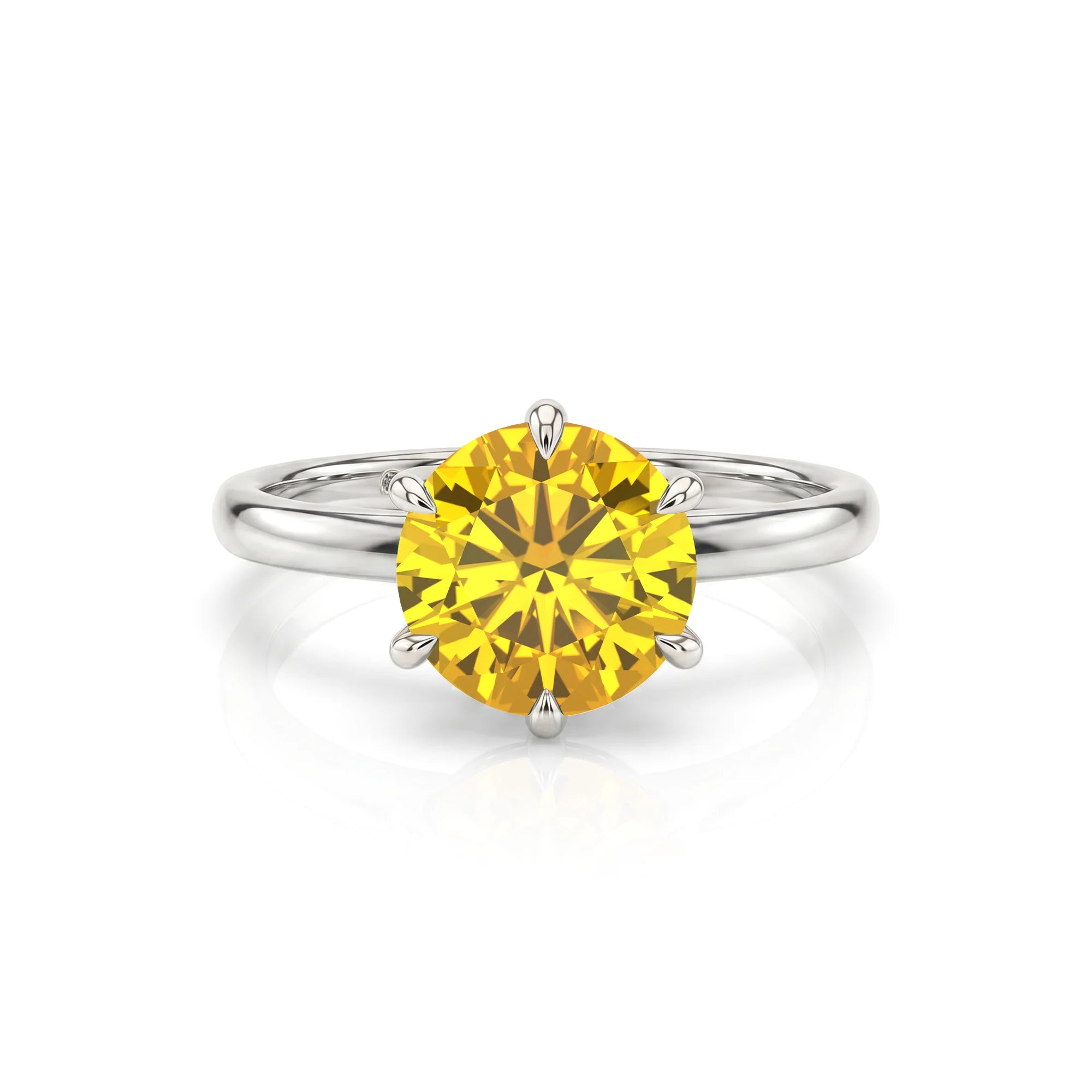 14K White Gold