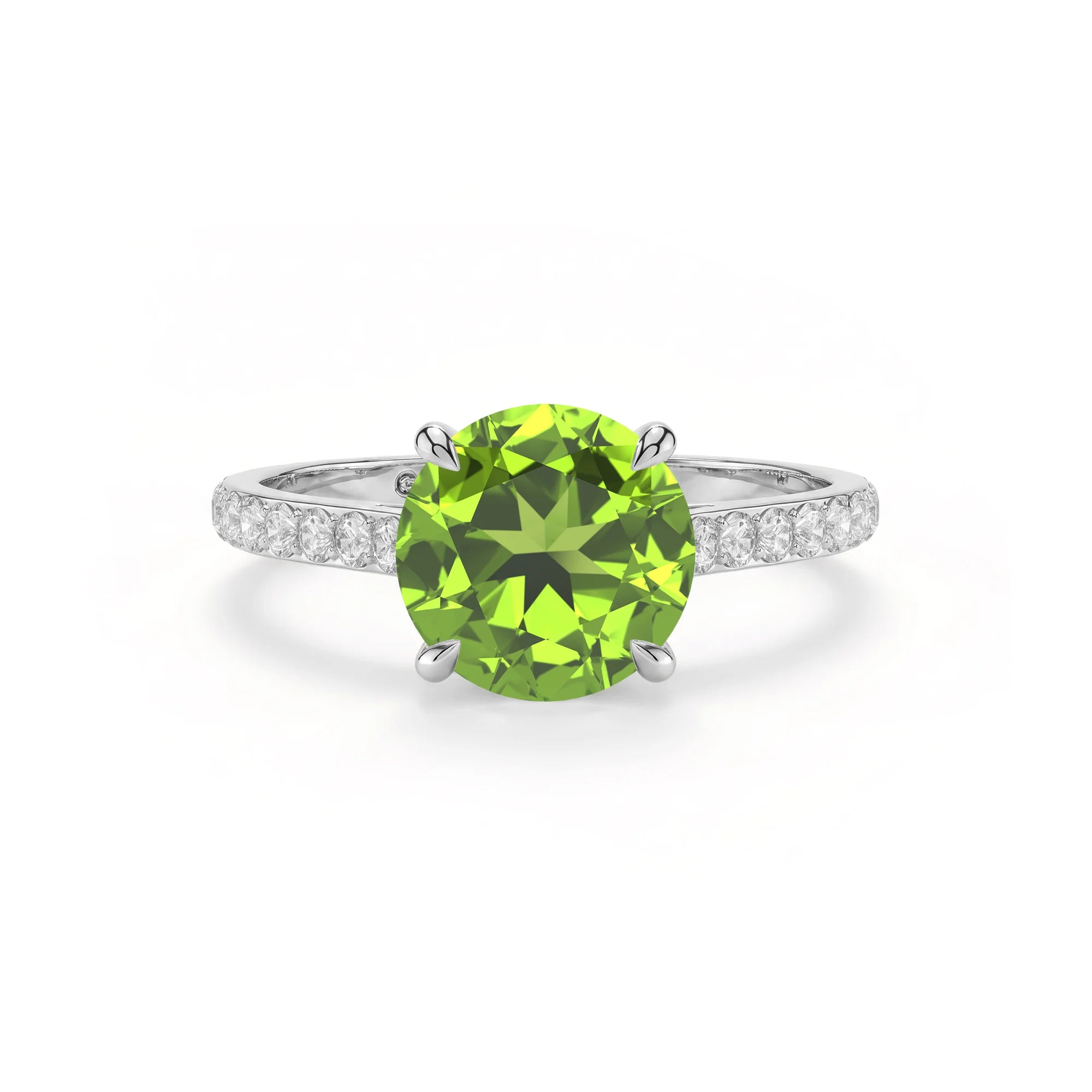 14K White Gold